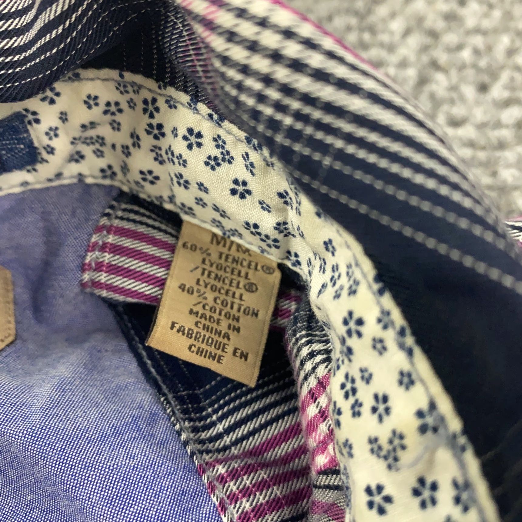 Tommy Bahama Tommy Bahama Shirt Mens Large Blue Pink Plaid Button-Up Long Sleeve Casual Size US L / EU 52-54 / 3 - 5 Thumbnail