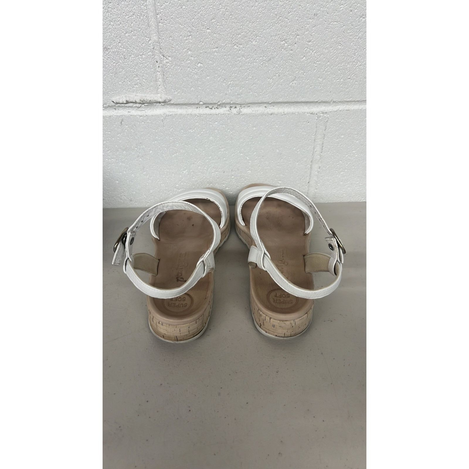 Other W/box Paul green 7.5, UK 5 Mindy white sandal comfy platform Size US 7.5 / IT 37.5 - 3 Thumbnail