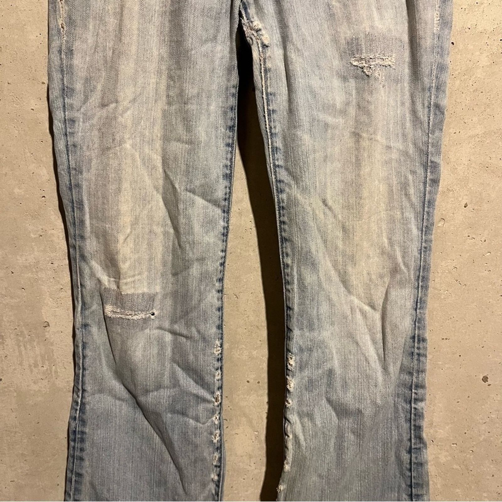 Lucky Brand Lucky Brand Sweet n Low Jeans Sz 6 Light Wash Custom Patches Size 28" / US 6 / IT 42 - 3 Thumbnail