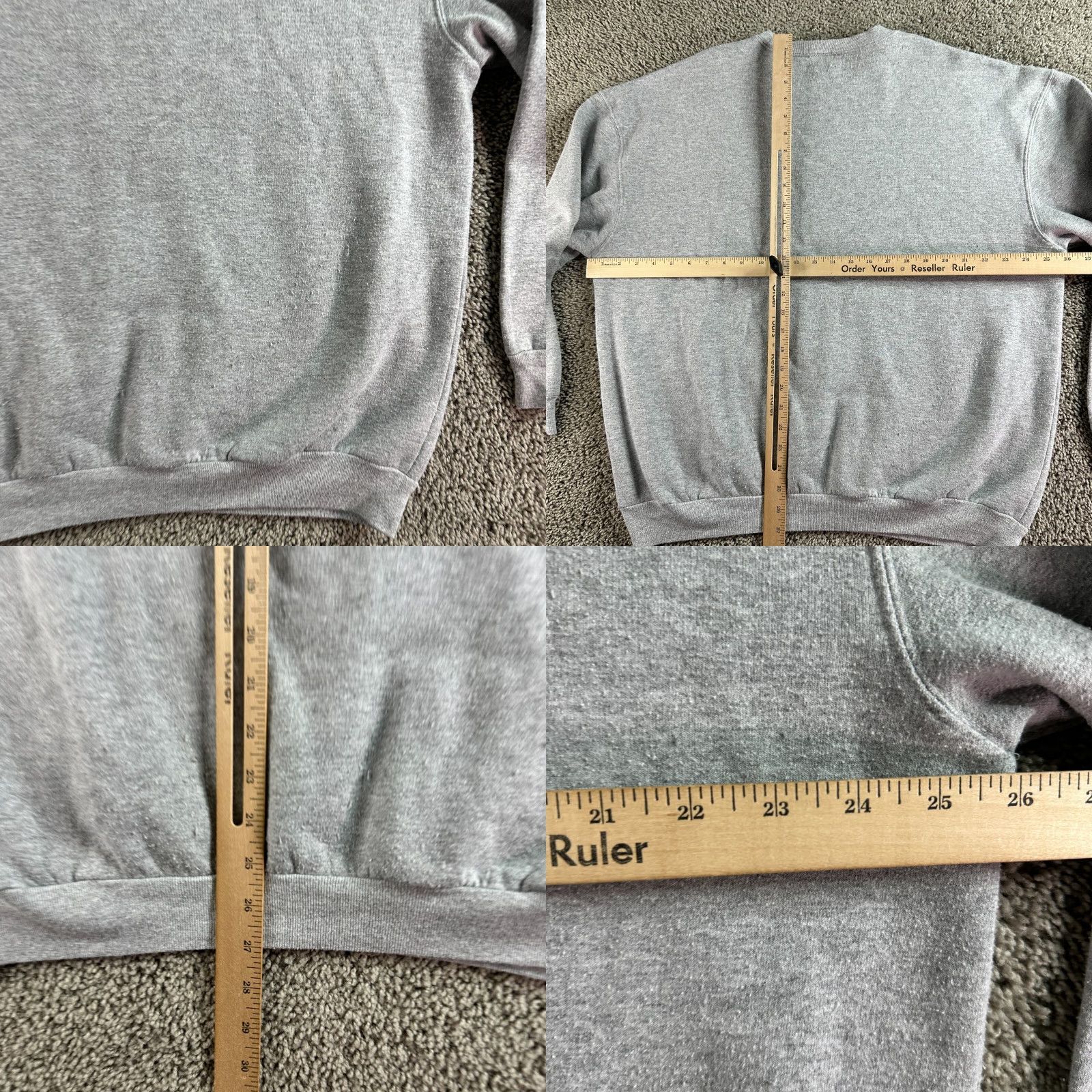 Disney Disney Sweatshirt Mens XL Gray 2019 Magic Kingdom Cast Walt Disney World WDW * Size US XL / EU 56 / 4 - 8 Thumbnail