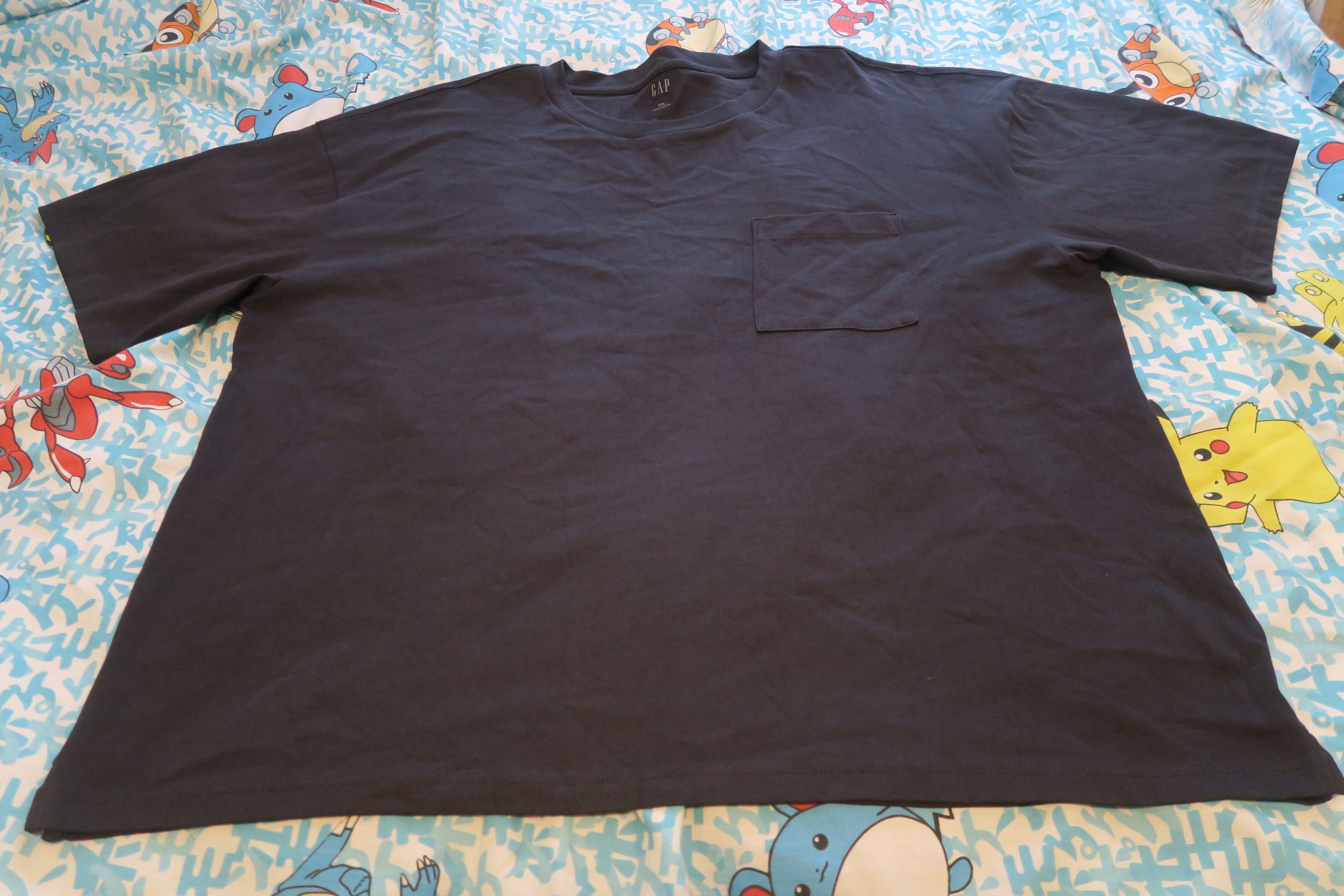 Gap Gap Heavyweight Relaxed Pocket Tee Moonless Night 2XL Size US XXL / EU 58 / 5 - 1 Thumbnail