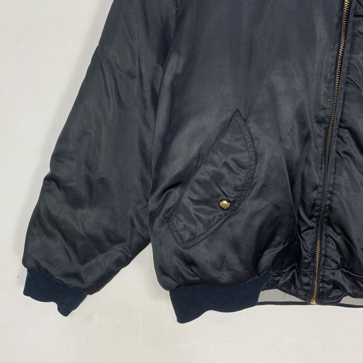 Japanese Brand Vintage virgin Voyage JapaneseBrand StreetWear Bomber Jacket Size US M / EU 48-50 / 2 - 3 Thumbnail