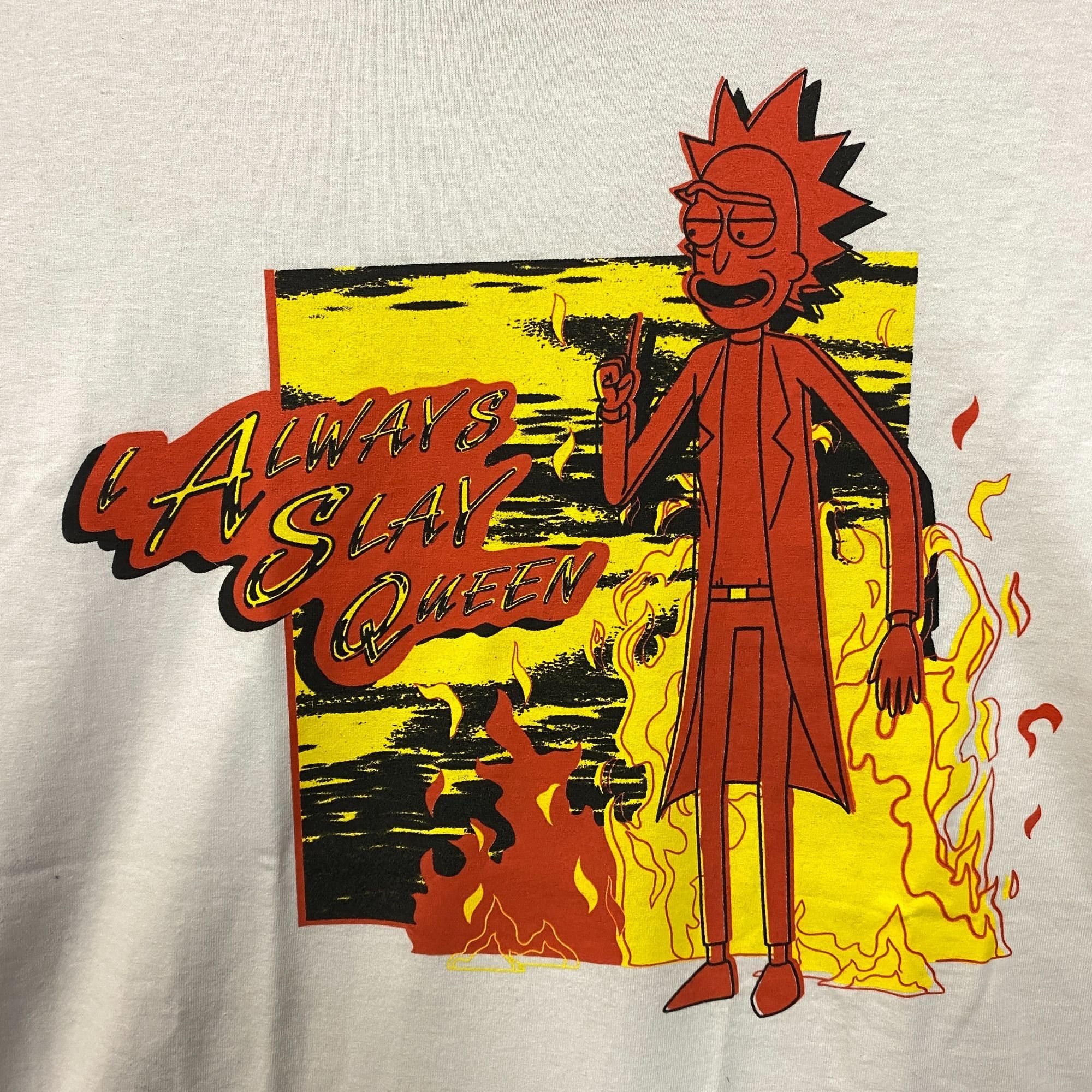 Ripple Junction Adult Swim Rick & Morty I Always Slay Queen T-Shirt Large Size US L / EU 52-54 / 3 - 2 Thumbnail