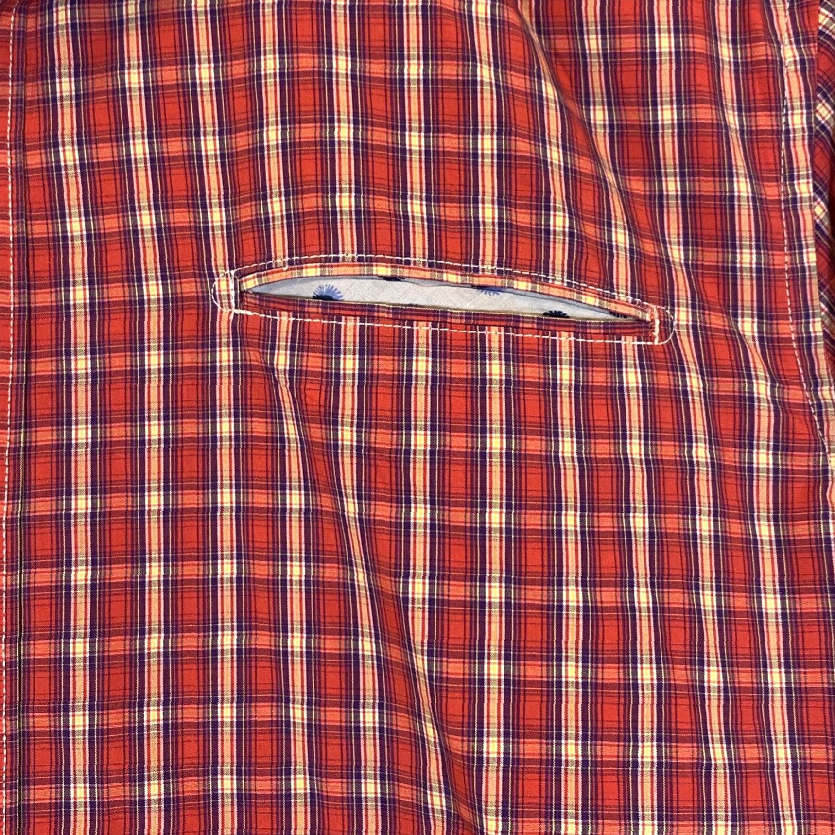 Scotch & Soda SCOTCH & SODA Tokyo Toujours Mens L Shirt Collared Checkered Pocketed Multicolor 100% Cotton Regular Size US L / EU 52-54 / 3 - 3 Thumbnail
