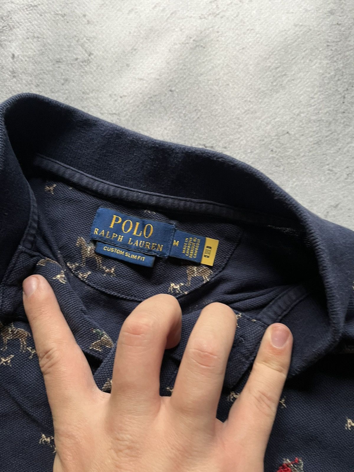 Polo Ralph Lauren 💂🏻‍♀️Polo Ralph Lauren Monoghram Polo shirt💂🏻‍♀️ Size US M / EU 48-50 / 2 - 3 Thumbnail