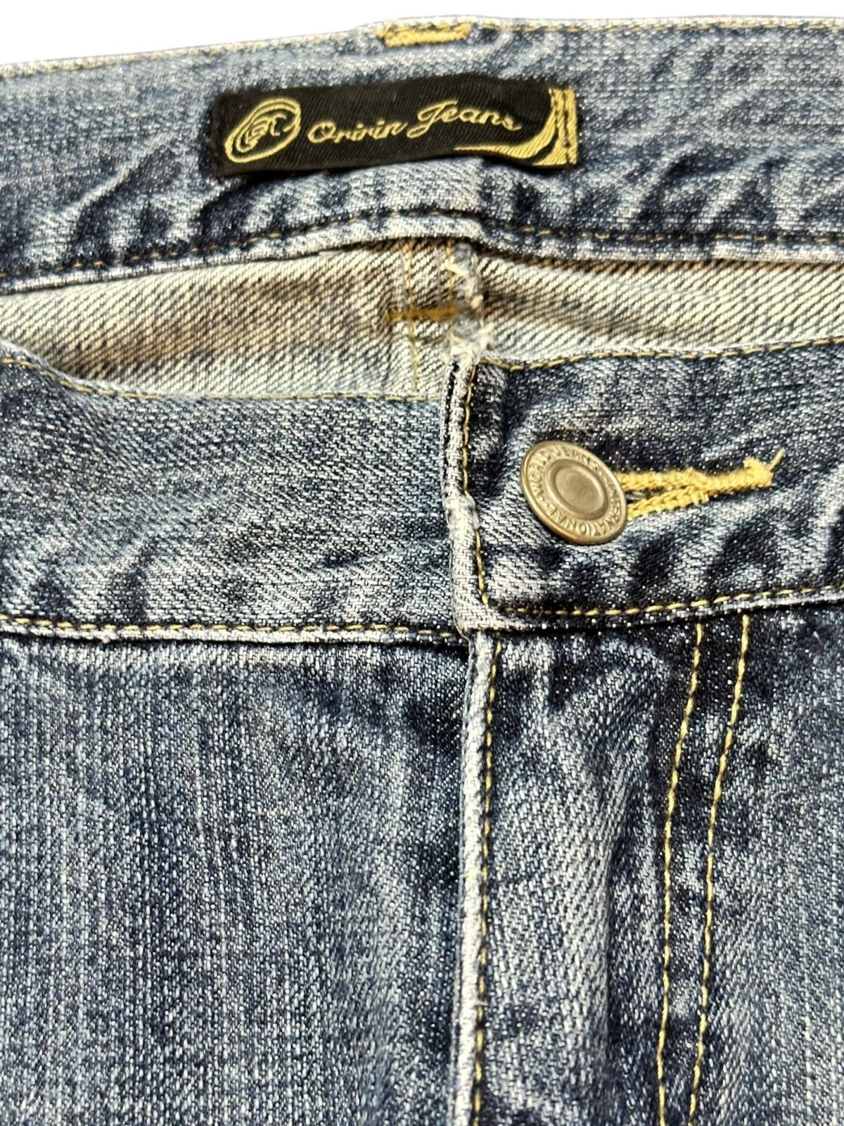Hysteric Glamour Vintage Oririn Printed Grunge Distressed Denim Size US 30 / EU 46 - 5 Thumbnail