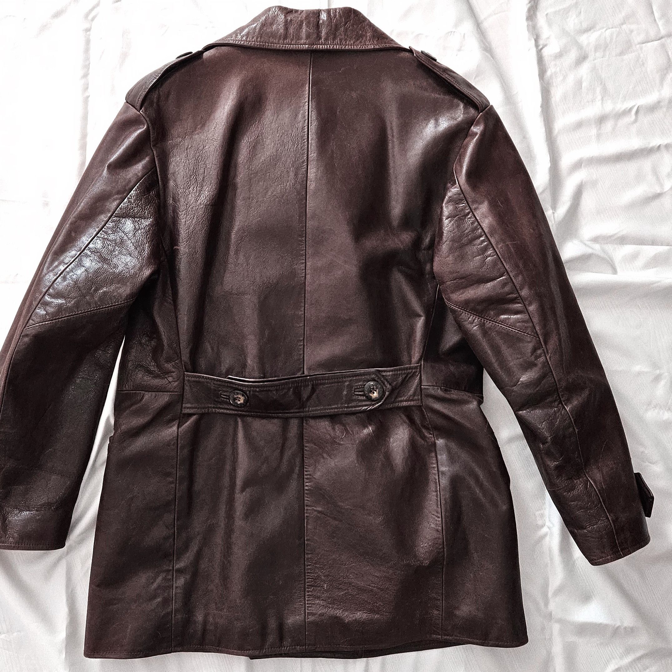 Dolce & Gabbana Dolce & Gabbana leather coat Size US M / EU 48-50 / 2 - 2 Thumbnail