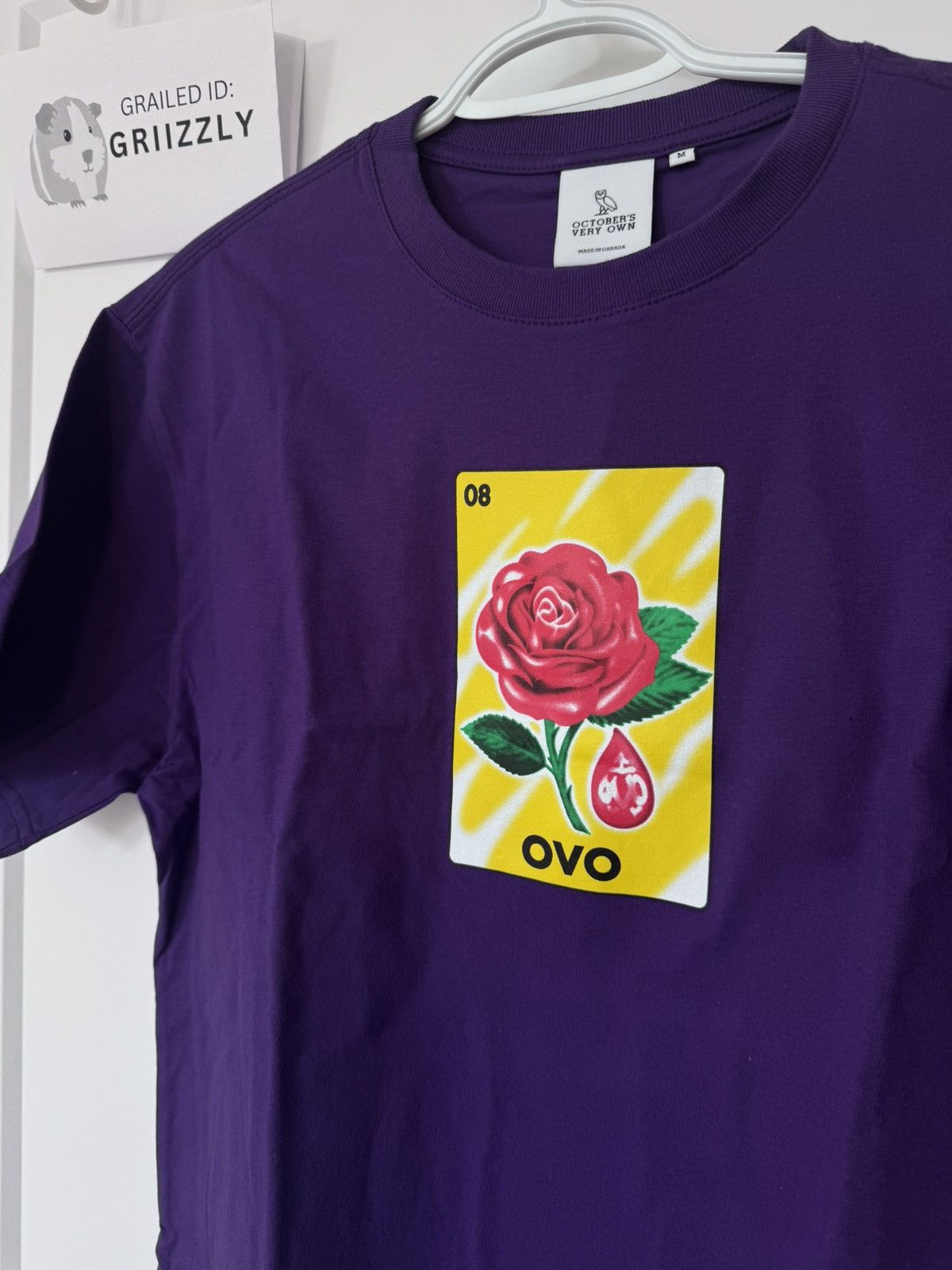 Drake OVO T-Shirt 🌹 Size US M / EU 48-50 / 2 - 3 Thumbnail