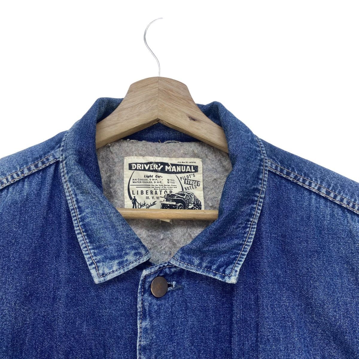 Japanese Brand Vtg G.L Heart Lansing Driver’s Manual Denim Trucker Jacket Size US M / EU 48-50 / 2 - 7 Thumbnail