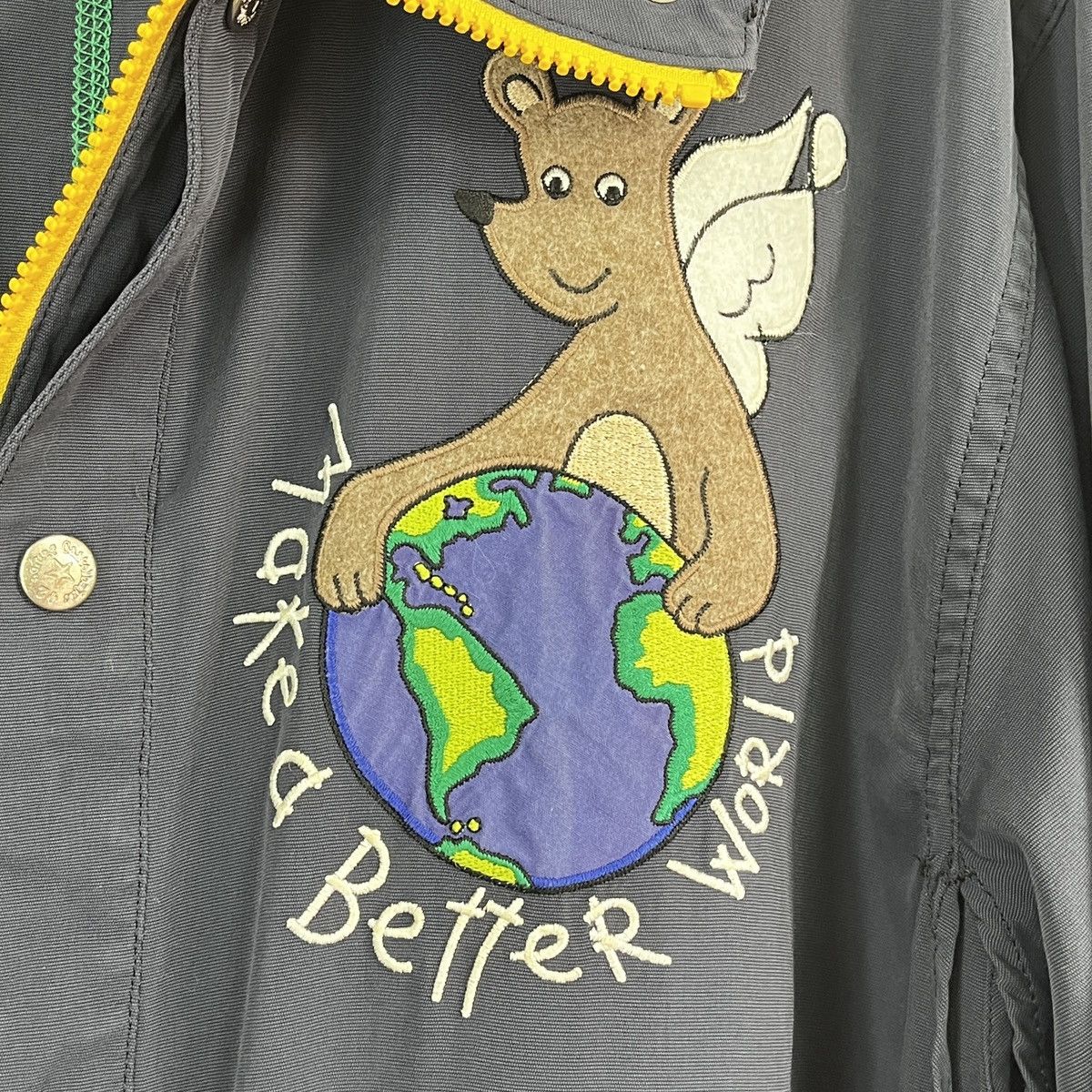 Jean Charles De Castelbajac Vintage Castelbajac Light Hoodie Jacket Size US L / EU 52-54 / 3 - 13 Thumbnail