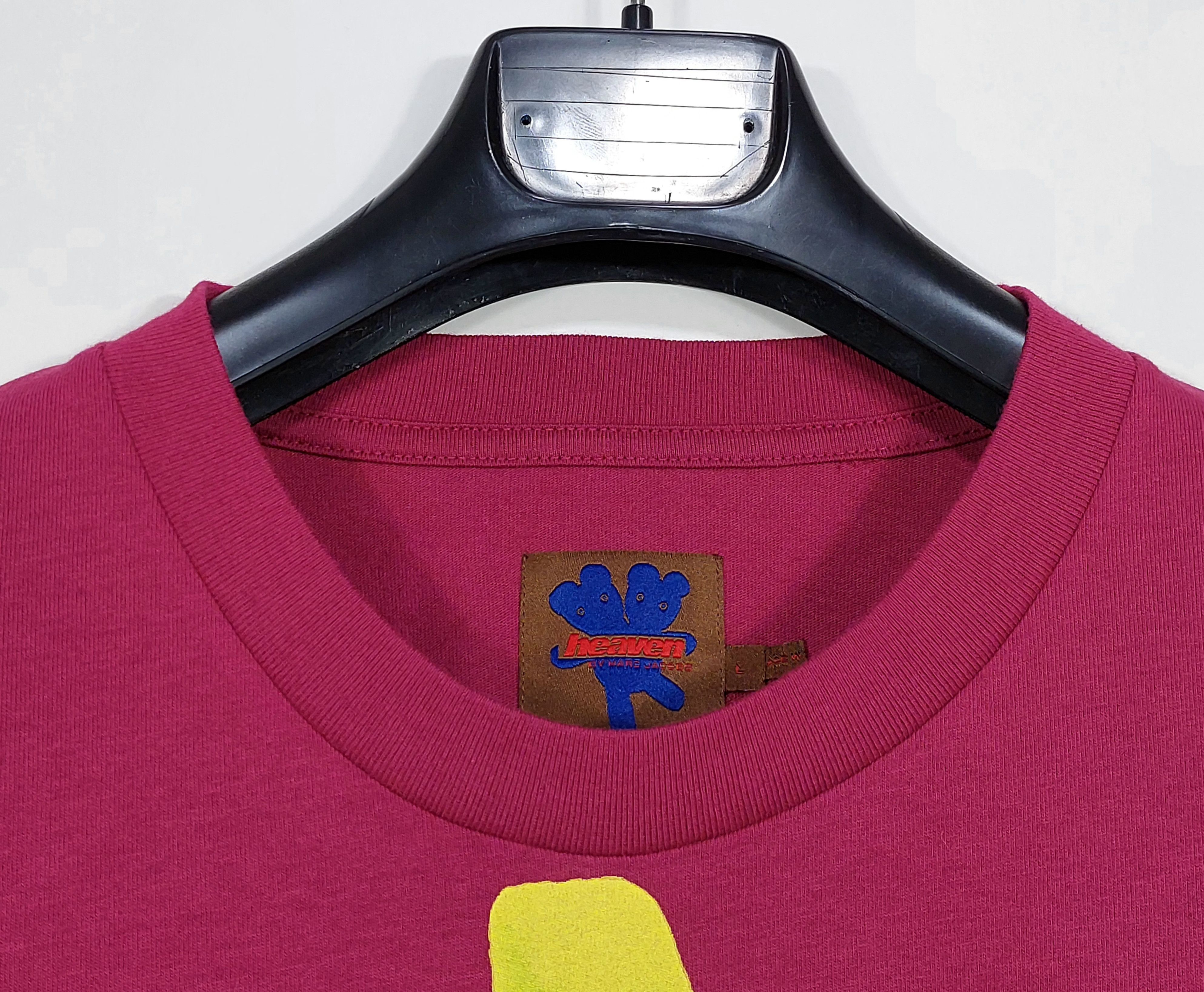 Heaven by Marc Jacobs angry strawberry print cotton tshirt - magenta L Size US L / EU 52-54 / 3 - 2 Thumbnail
