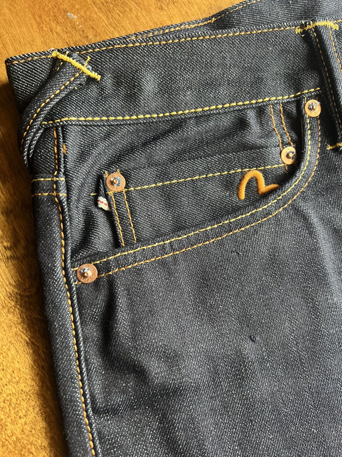 Evisu × Palace Palace Evisu Dice Raw Denim Jean Size US 32 / EU 48 - 6 Thumbnail