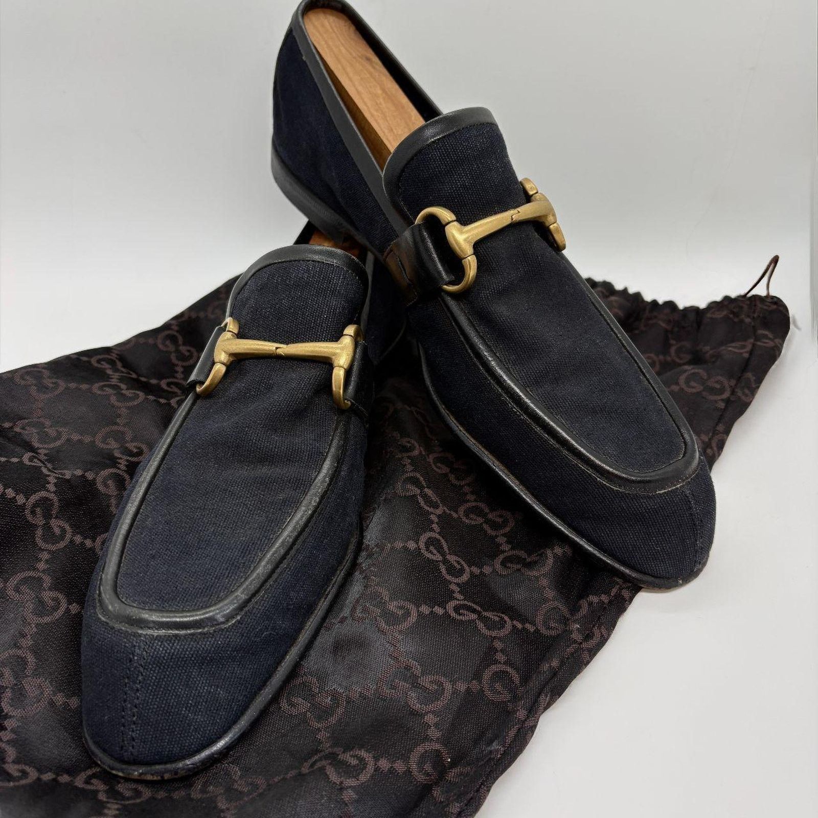 Gucci Horsebit Loafers Black 7D Size US 7 / EU 40 - 8 Thumbnail