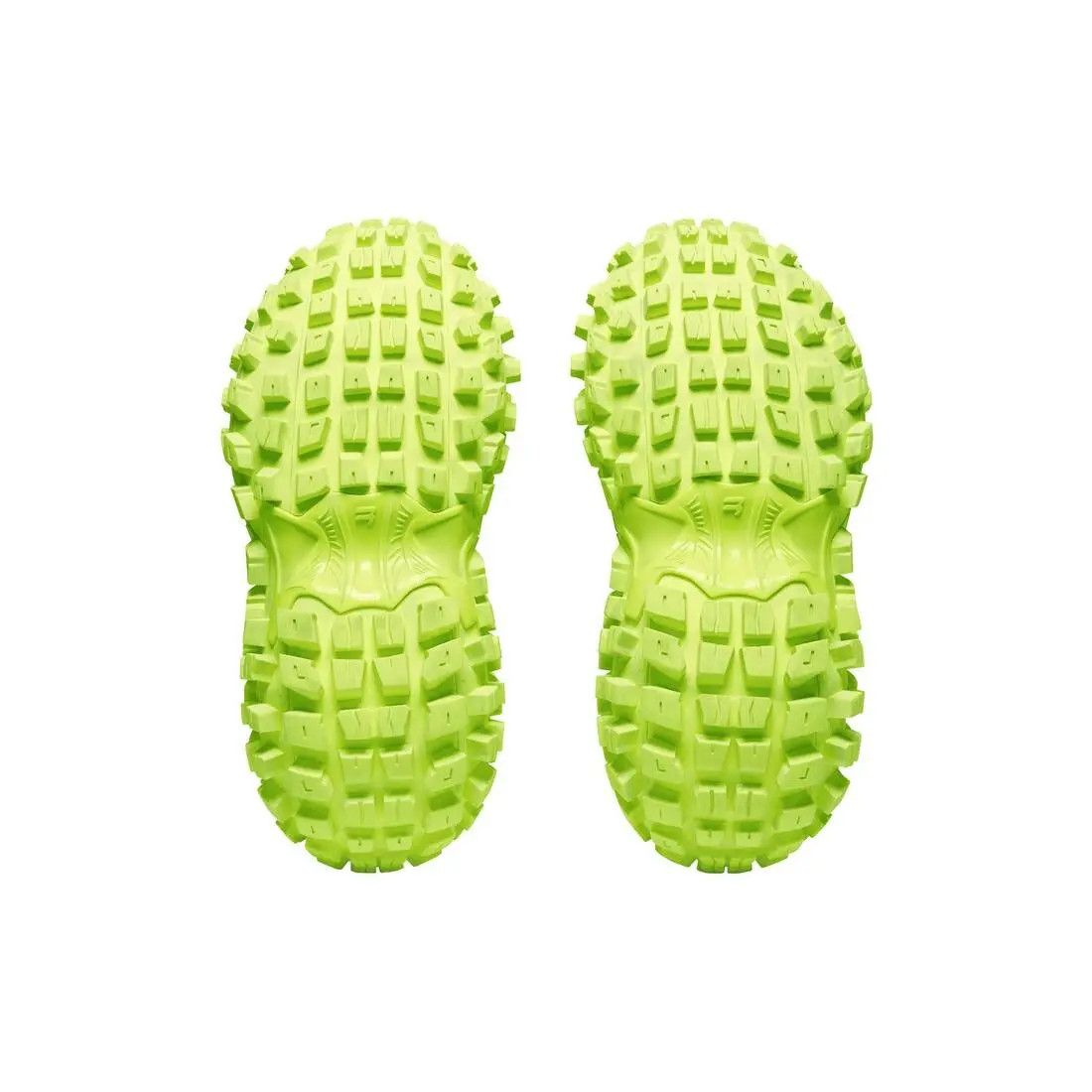Balenciaga o1tr1nto0525 Bouncer Sneakers in Fluo Yellow Size US 14 / EU 47 - 6 Thumbnail