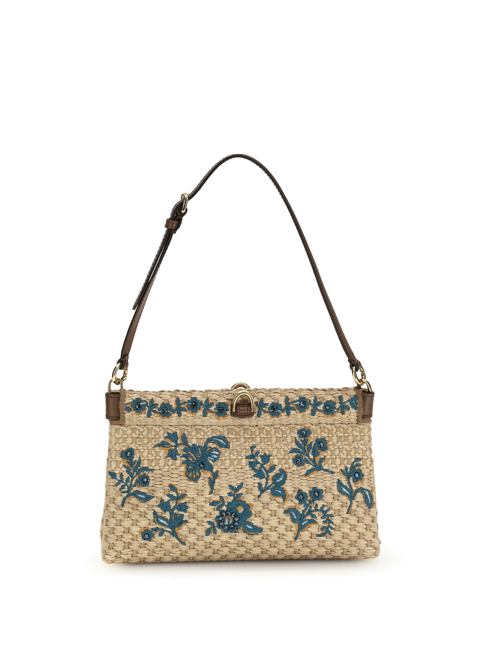 Etro Floral-embroidered clutch Bag Size ONE SIZE - 1 Thumbnail
