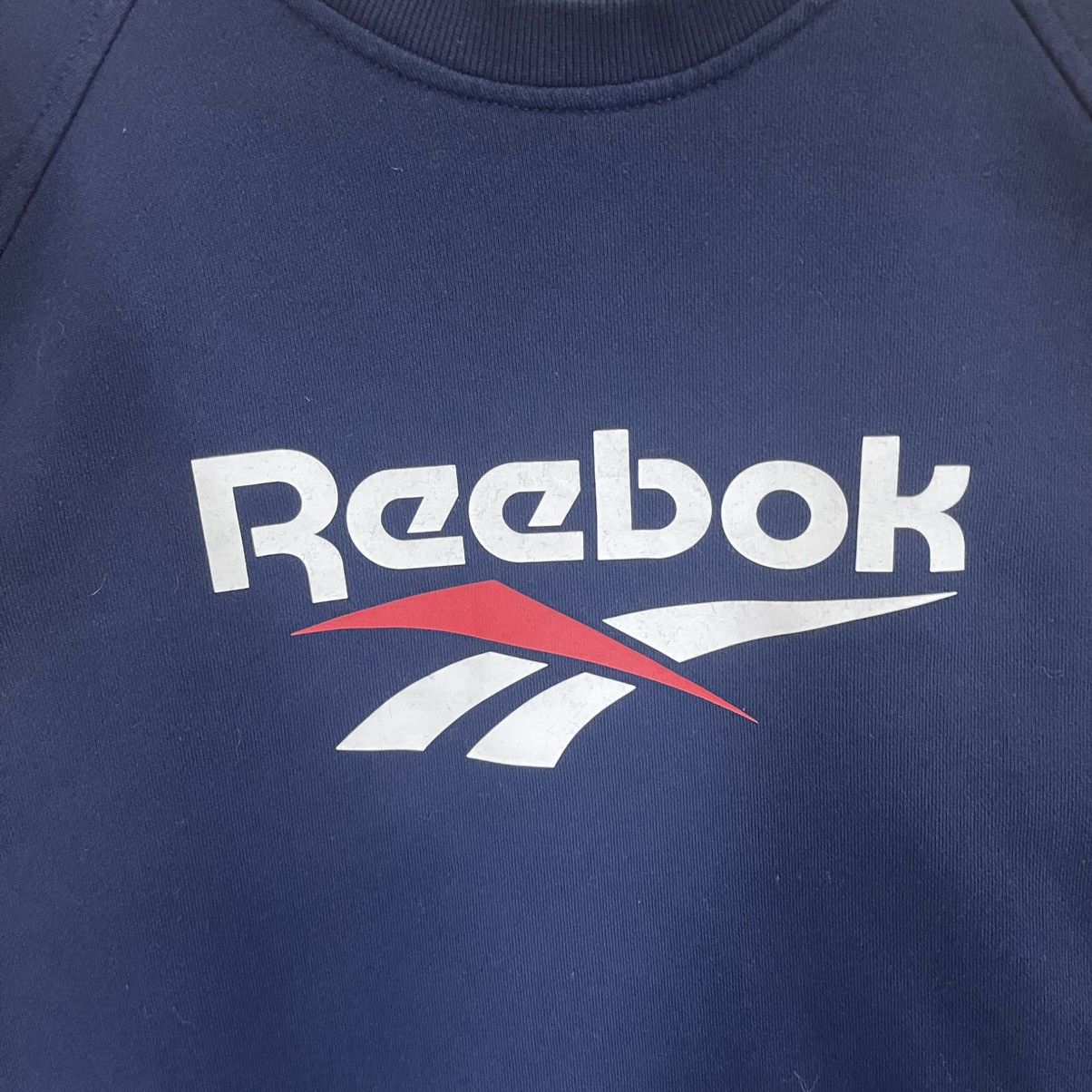 Reebok × Vintage Vintage 90’s Reebok Crewneck Sweatshirt Size US M / EU 48-50 / 2 - 5 Thumbnail