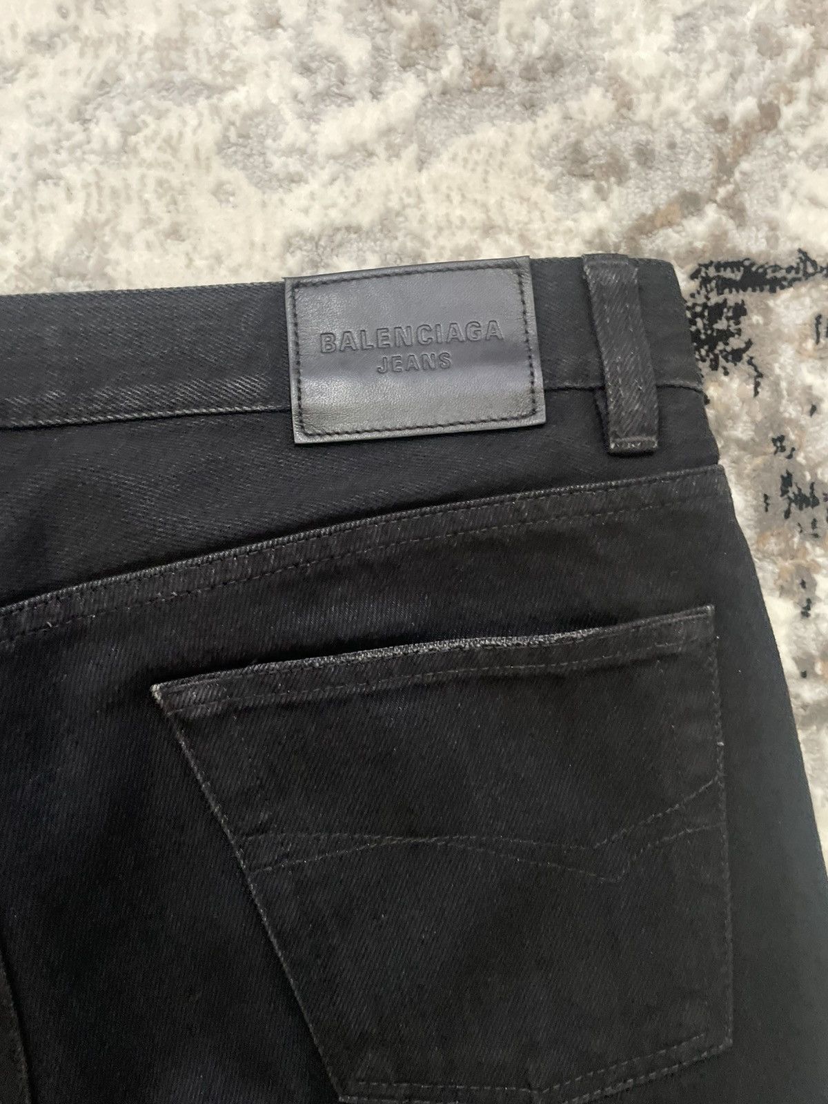 Balenciaga Balenciaga Lost Tape Denim Black Jean Size US 30 / EU 46 - 5 Thumbnail