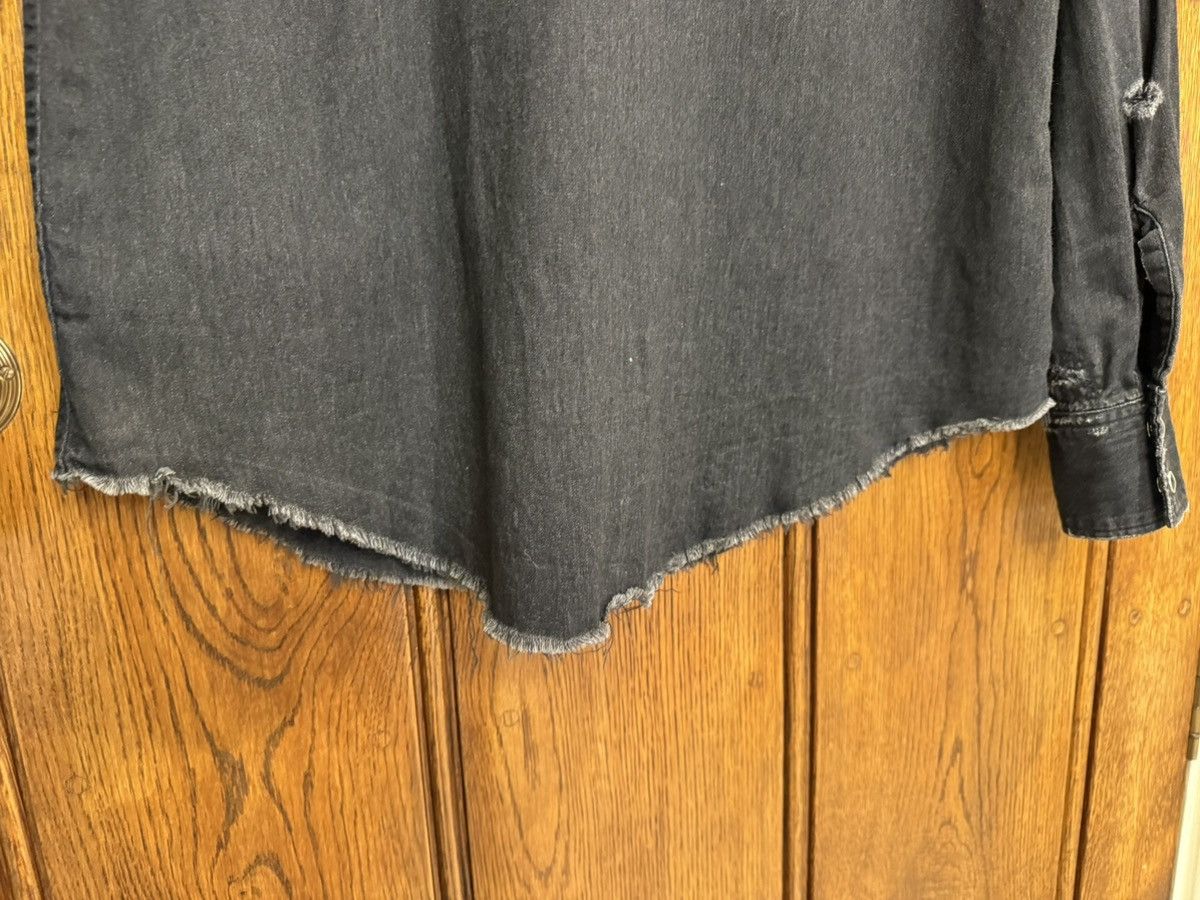 Saint Laurent Paris SS16 Saint Laurent surf sound crash black denim shirt Hedi M Size US M / EU 48-50 / 2 - 22 Thumbnail
