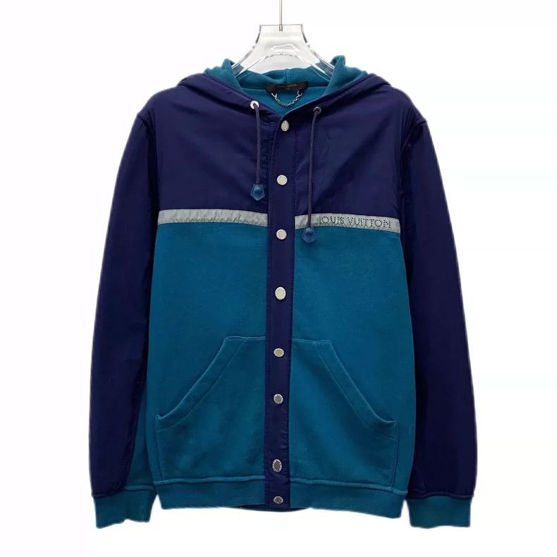 Louis Vuitton Louis Vuitton Colorblock cotton hooded drawstring single b Size US XS / EU 42 / 0 - 1 Thumbnail
