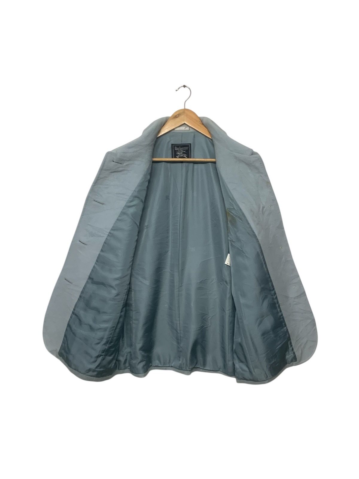 Burberry Vintage 90's Burberry's Button Ups Wool Jacket Size L / US 10 / IT 46 - 3 Thumbnail