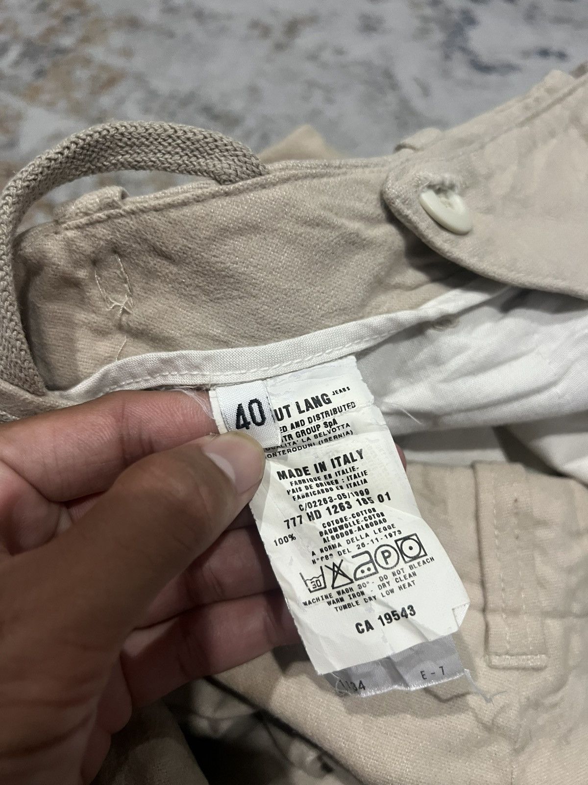 Helmut Lang Vintage Helmut Lang Astro Biker Pants Size US 30 / EU 46 - 6 Thumbnail