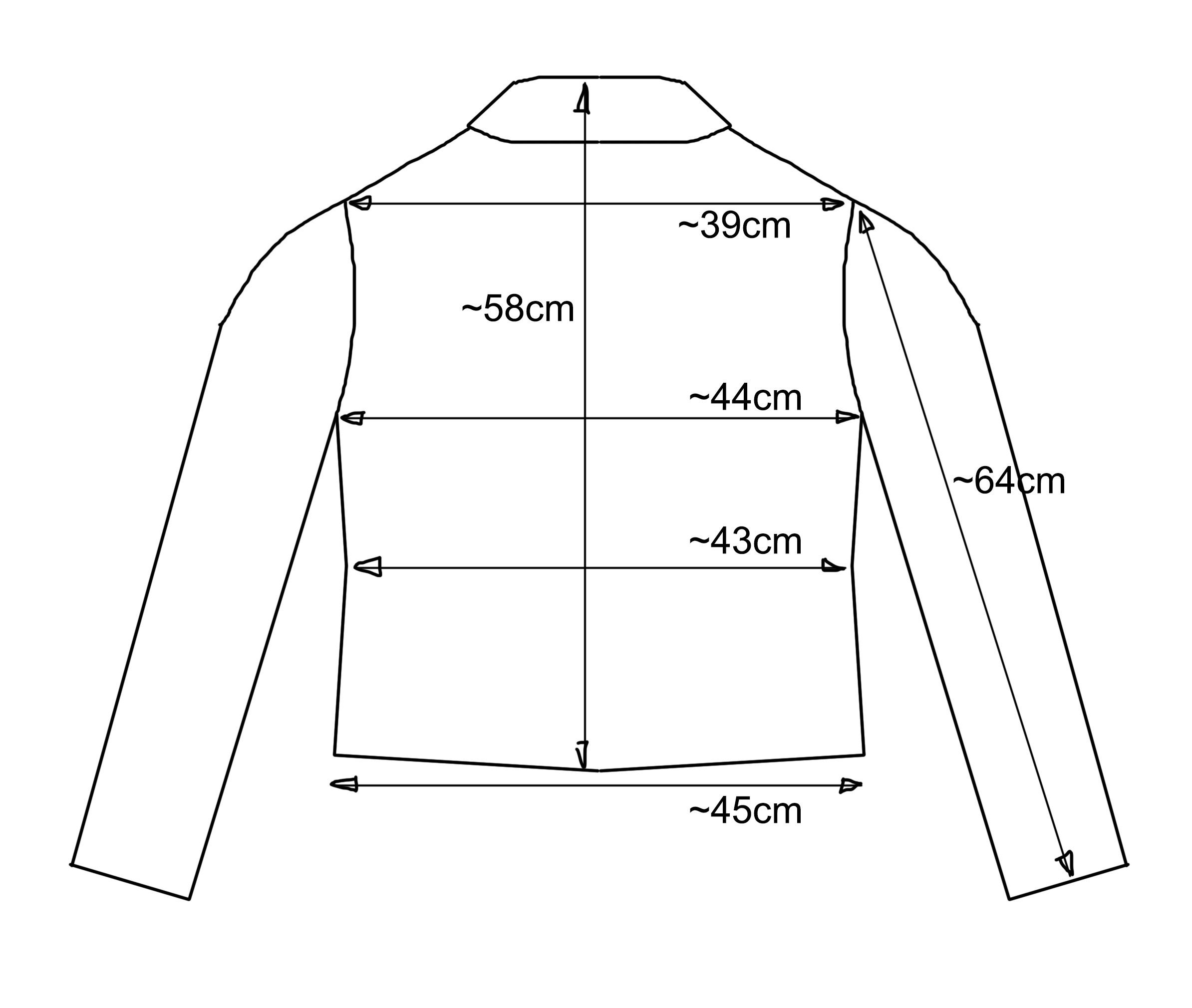Allsaints MSRP 390€ Biker Leather Jacket M, black, used-look, short Size M / US 6-8 / IT 42-44 - 18 Thumbnail