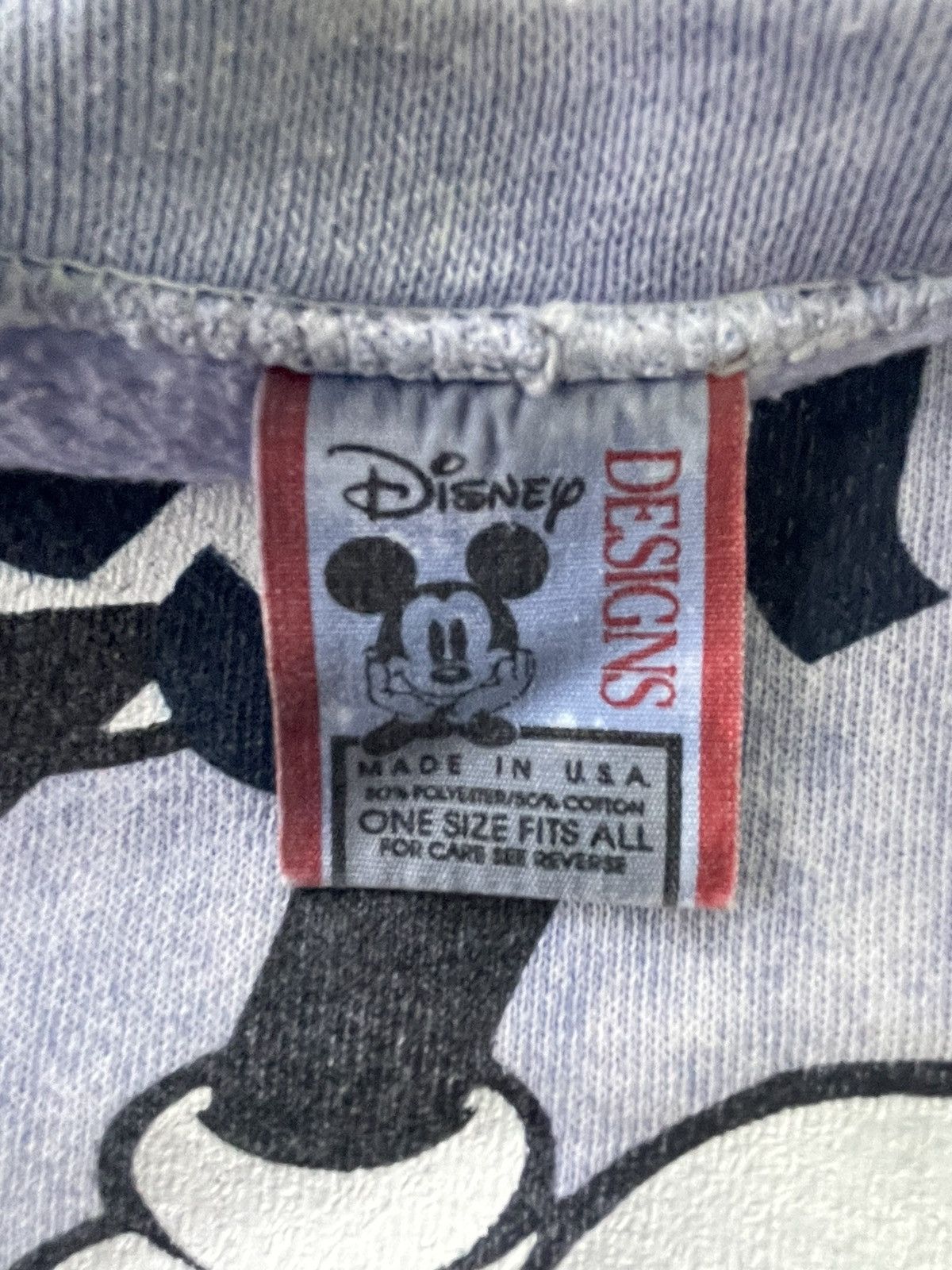 Disney Vintage Mickey Mouse Disneyland Bleached Sweatshirt Size US XXL / EU 58 / 5 - 8 Thumbnail