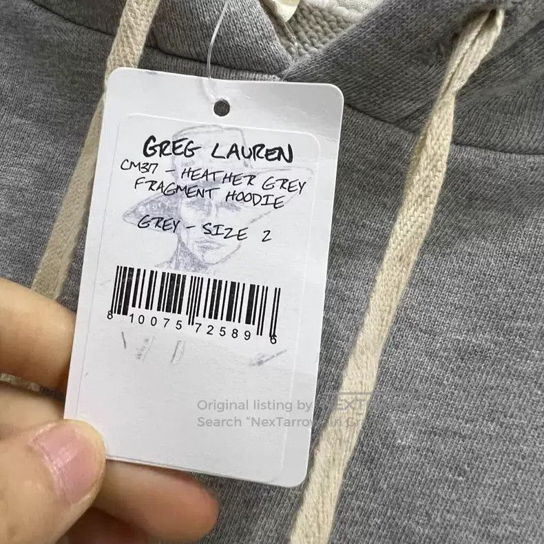 Greg Lauren Greg Lauren Contrast patchwork distressed hoodie Size US M / EU 48-50 / 2 - 4 Thumbnail