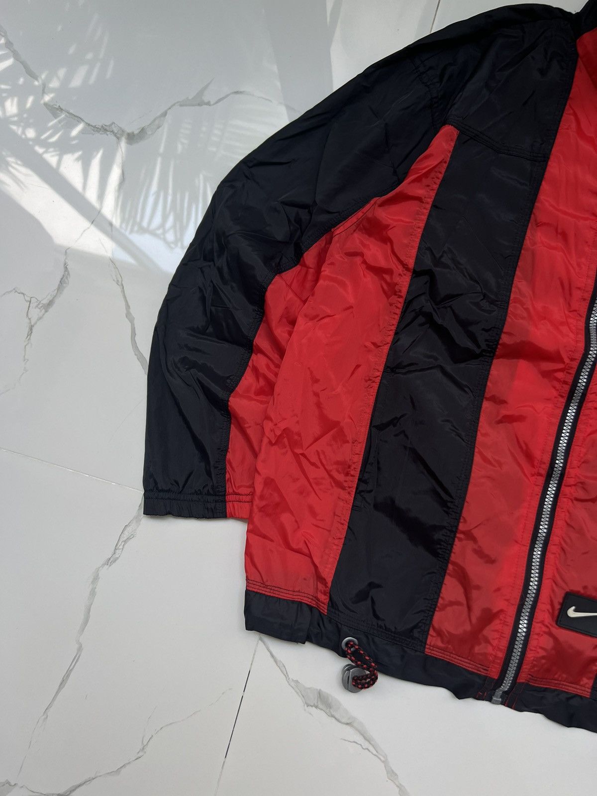 Nike × Vintage 90’s NIKE BIG LOGO SWOOSH Y2K TRACK JACKET GORPCORE RETRO Size US M / EU 48-50 / 2 - 5 Thumbnail