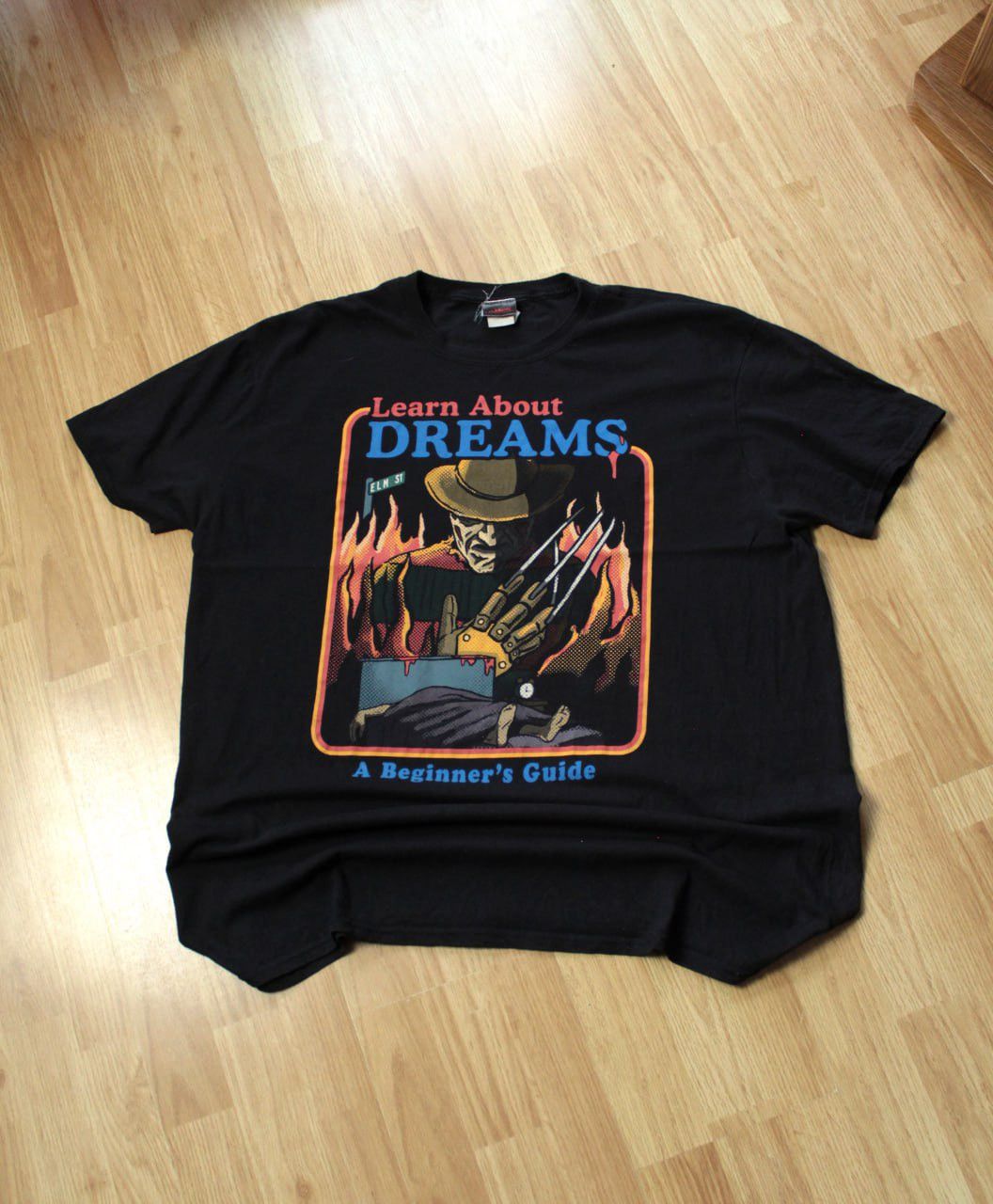 Vintage 🔥 A Nightmare On Elm Street Horror Movie T Shirt USA Tee Size US XXL / EU 58 / 5 - 1 Thumbnail