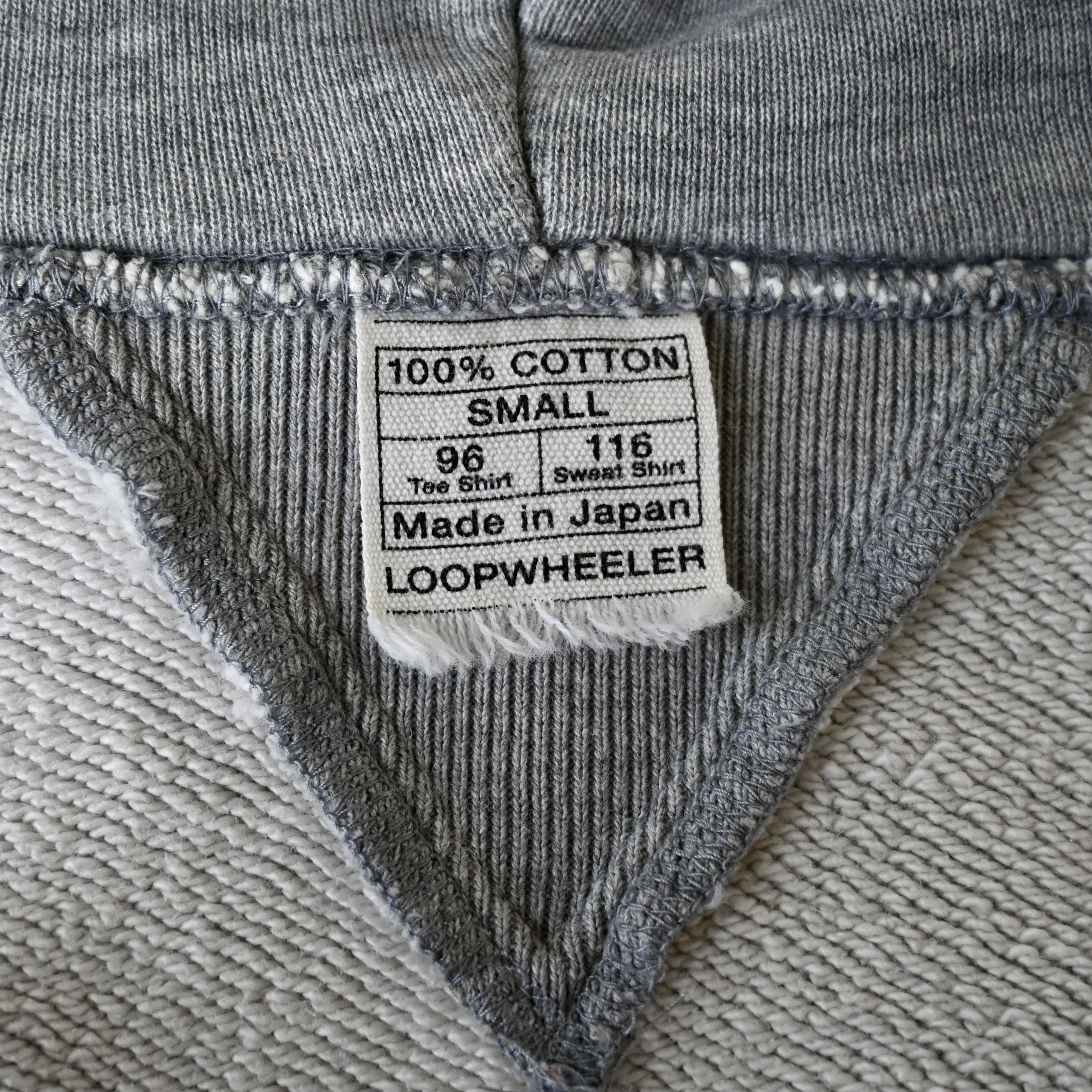 Loopwheeler Distressed, LOOPWHEELER tsuriami hoodie, made in Japan Size US S / EU 44-46 / 1 - 12 Thumbnail