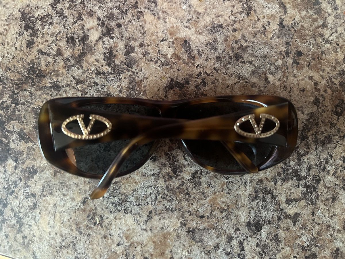 Valentino CHEETAH PRINT SUNGLASSES Size ONE SIZE - 2 Thumbnail
