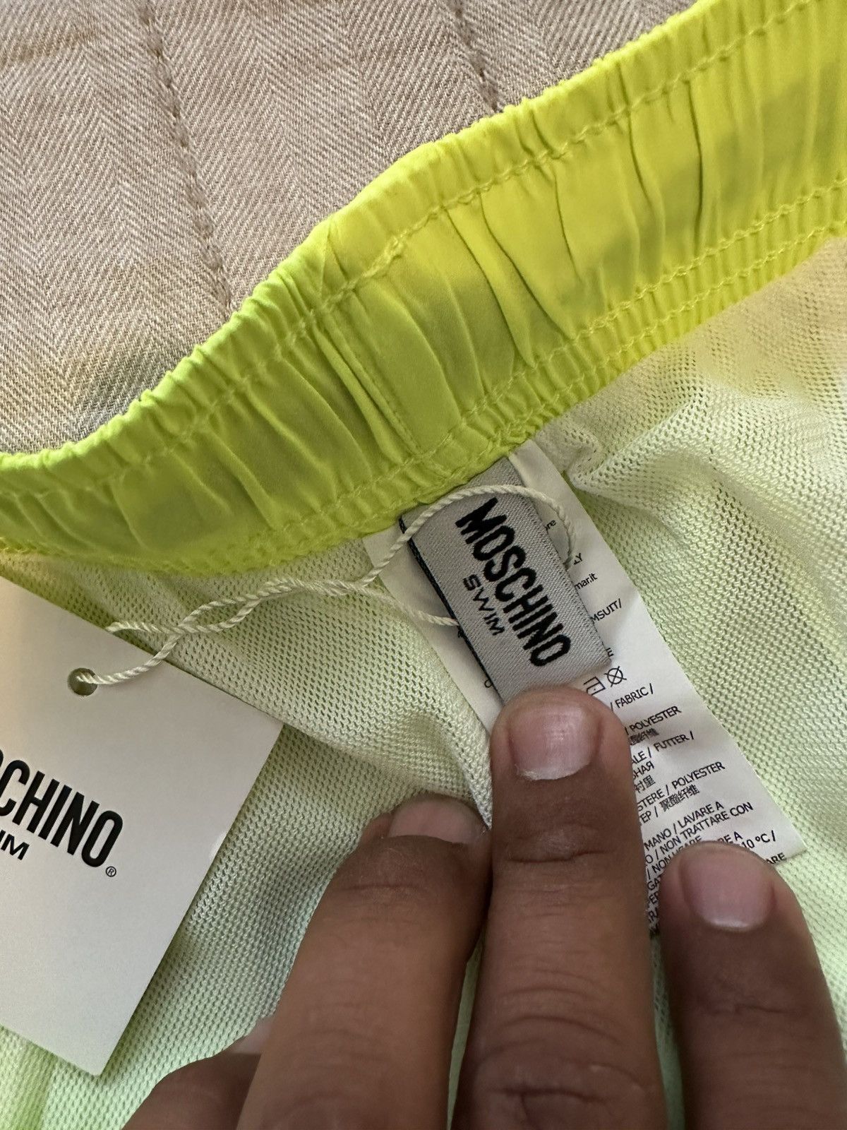 Moschino Moschino Swim Trunks Size Large retail $270 Size US 36 / EU 52 - 4 Thumbnail