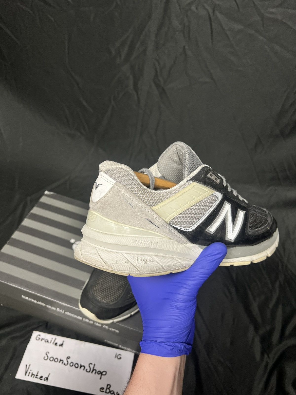 New Balance New balance 990 grey made in USA 990v5 black 990bm5 Size US 9.5 / EU 42-43 - 12 Thumbnail