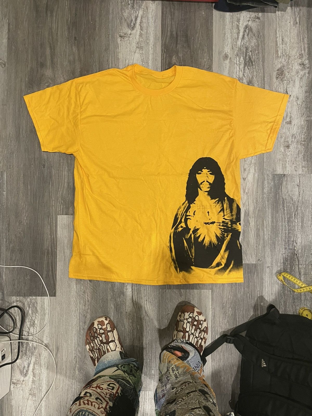Band Tees × Vintage Rick James Jesus Vintage Band Tee Size US L / EU 52-54 / 3 - 2 Thumbnail