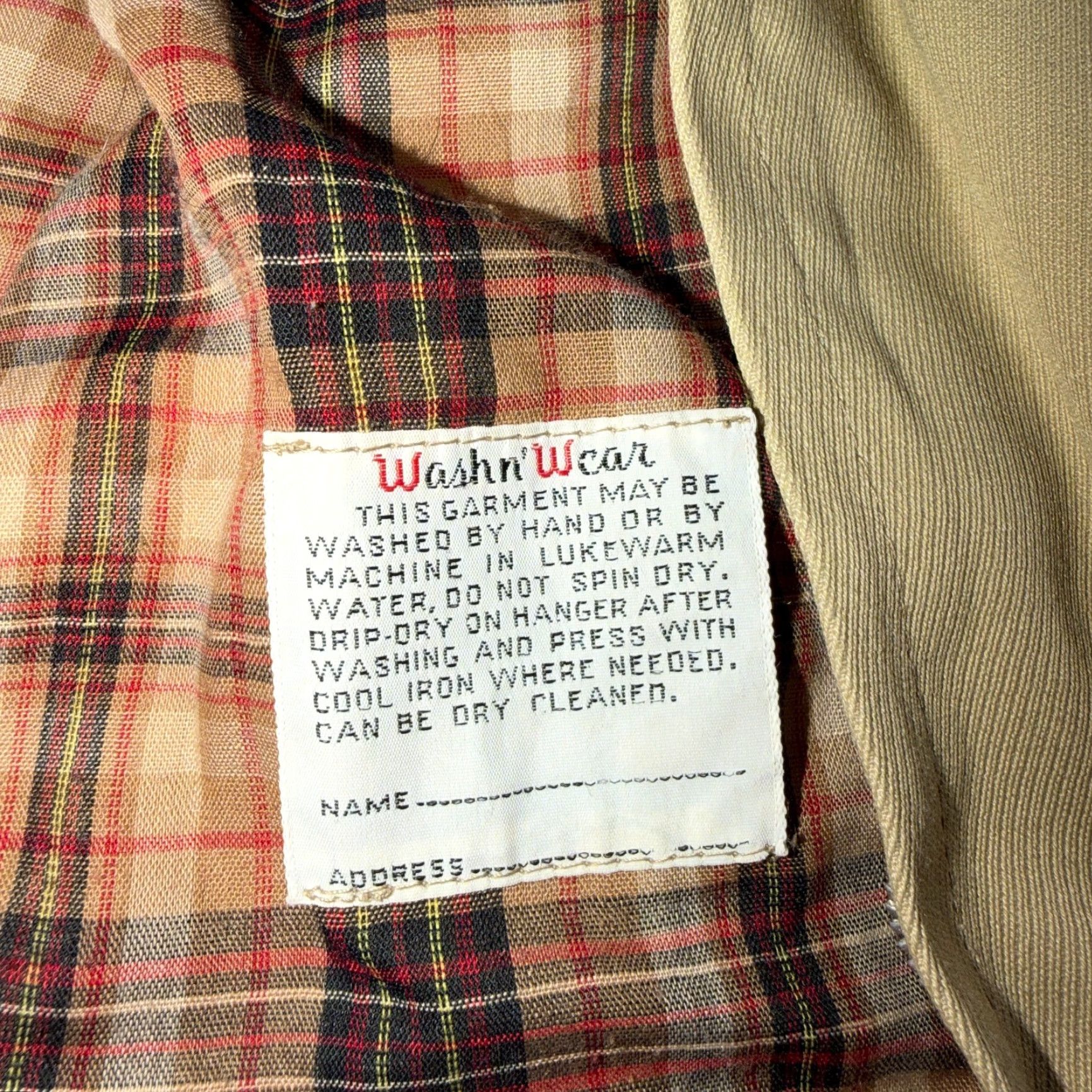 Vintage VINTAGE 50s 60s Beige Mid-Length Jacket Overcoat Belted Retro Mens Size 40 Size US XXS / EU 40 - 3 Thumbnail