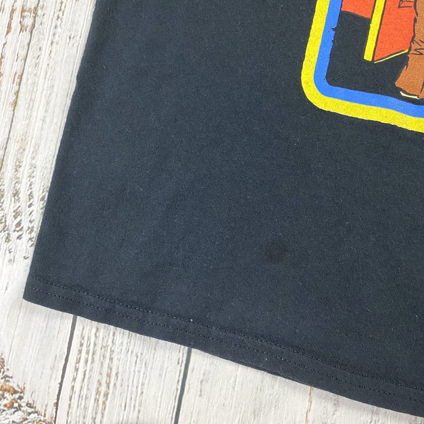 RHODE Steven Rhodes T-Shirt Men Black Short Sleeve Crew Neck Graphic Funny TIMMY ALIEN CHILDREN 2010s L Size US L / EU 52-54 / 3 - 5 Thumbnail