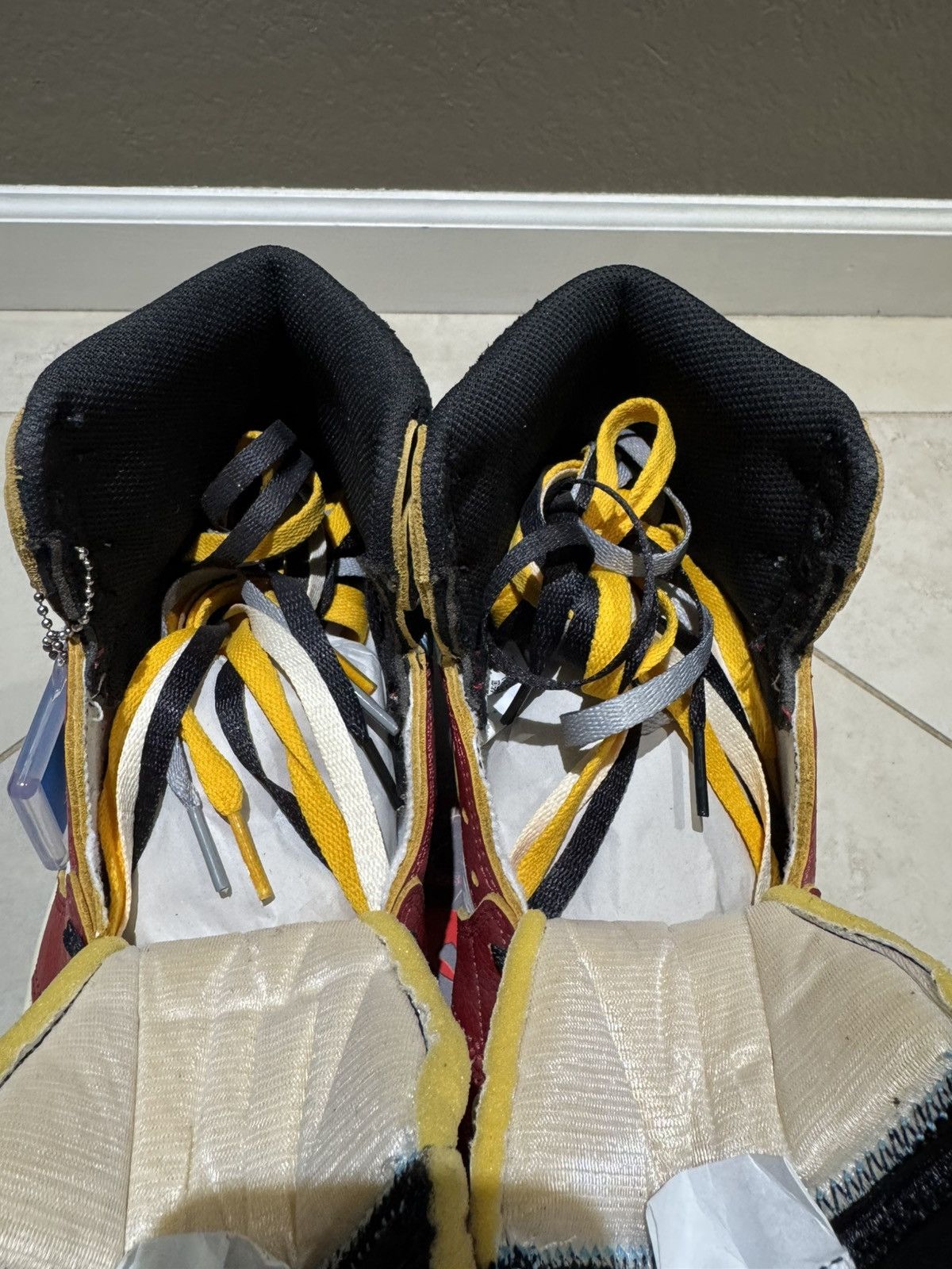 Jordan Brand × Union LA NEW* Union Jordan 1 Size 8 Men Chicago/Shadow Red Yellow Size US 8 / EU 41 - 10 Thumbnail