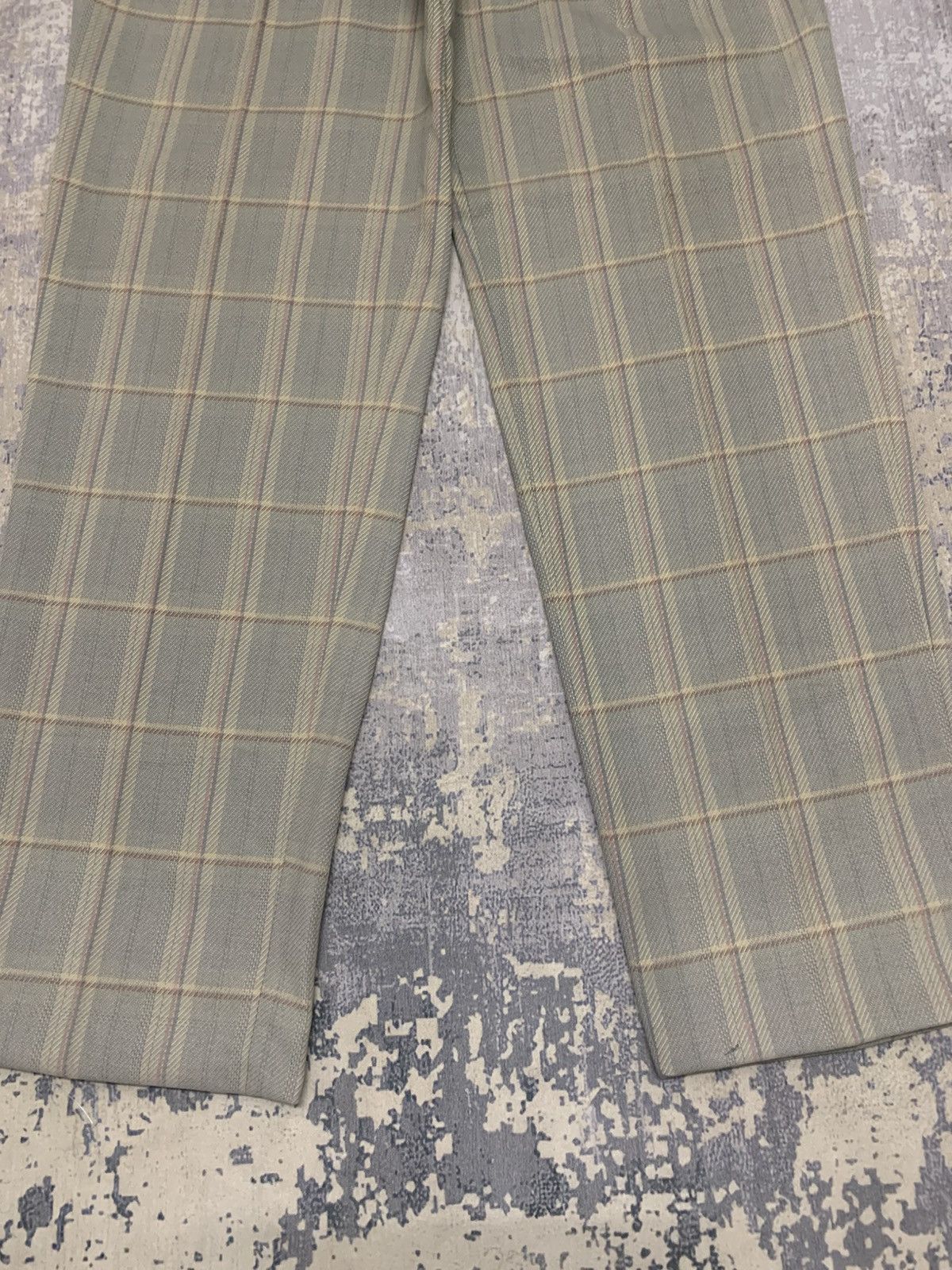 Vintage Vintage Japanese Alex Ave Wool Checkered Pants Size US 30 / EU 46 - 3 Thumbnail