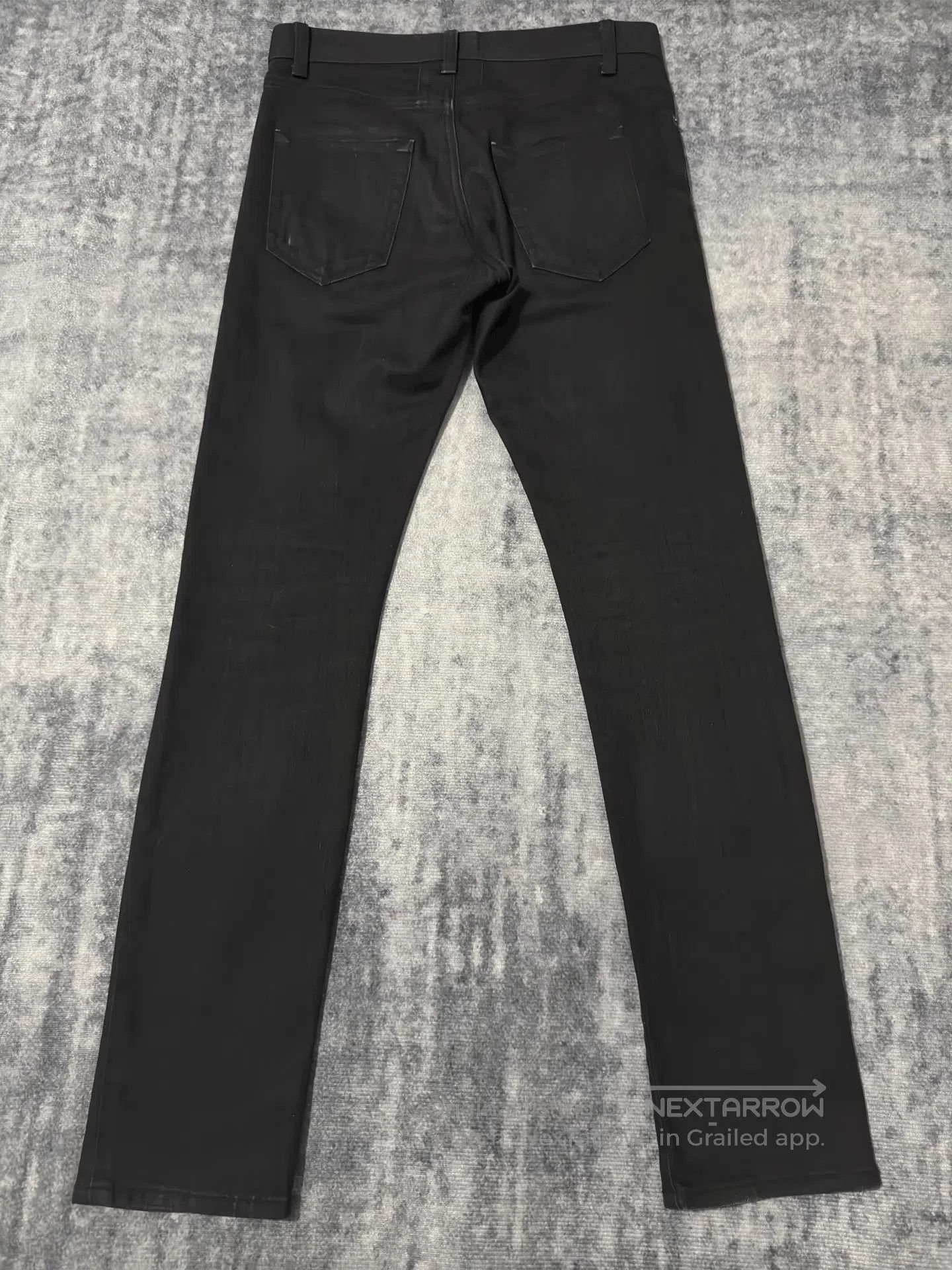 Saint Laurent Paris Saint Laurent Black Slim Fit Jeans. Size US 28 / EU 44 - 2 Thumbnail