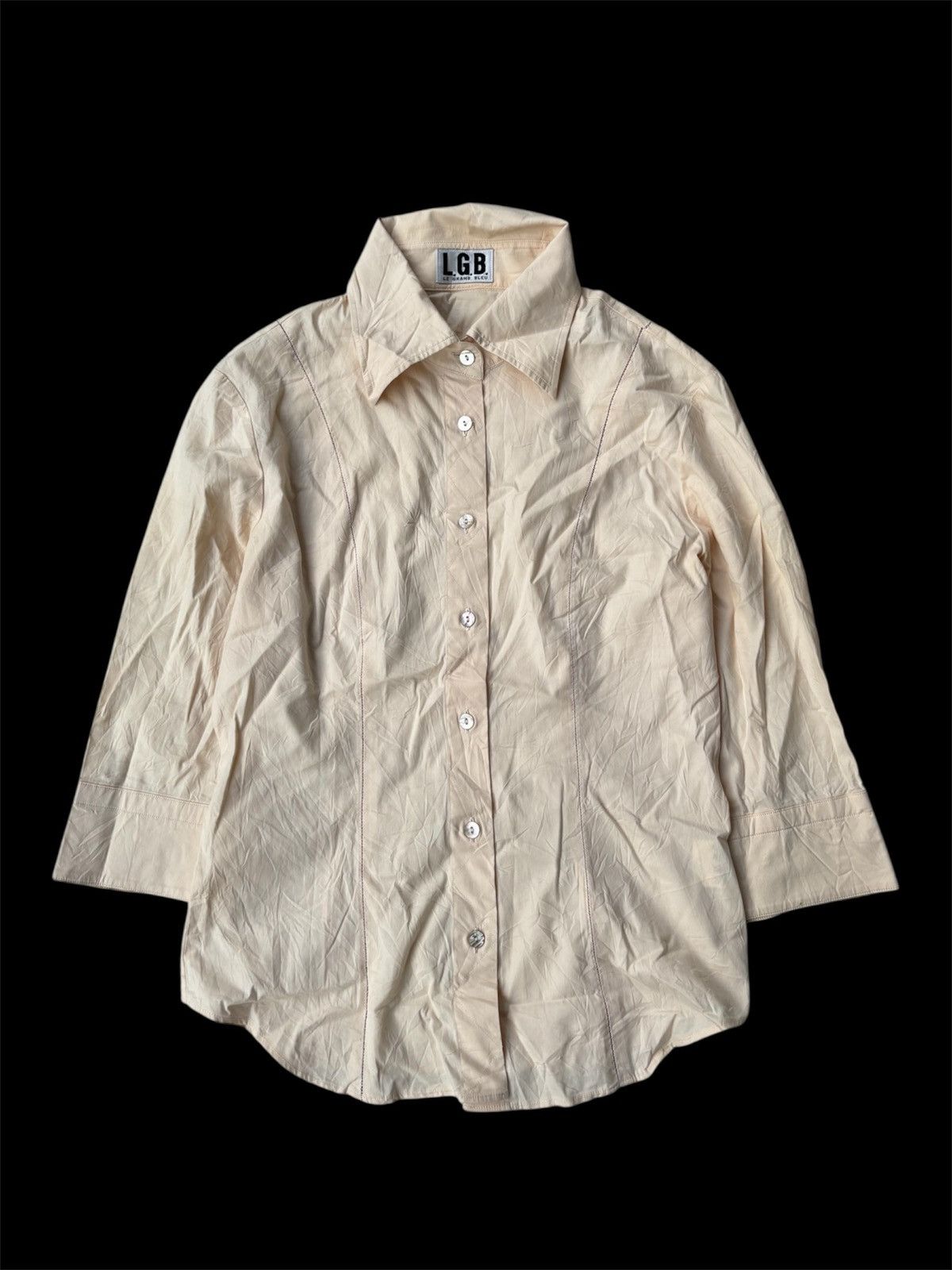 Le Grande Bleu (L.G.B.) L.G.B le grand bleu button up shirt Size US S / EU 44-46 / 1 - 1 Thumbnail