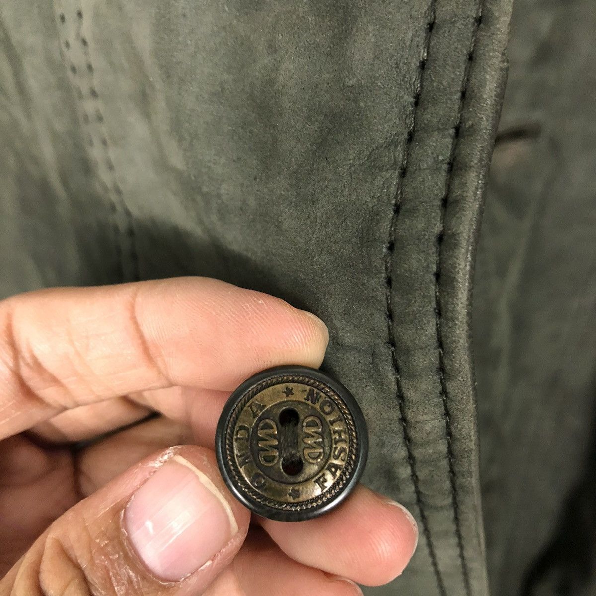Japanese Brand 🔥VINTAGE GENUINE LEATHER JACKET STRATH ISSEY MIYAKE Size US L / EU 52-54 / 3 - 18 Thumbnail