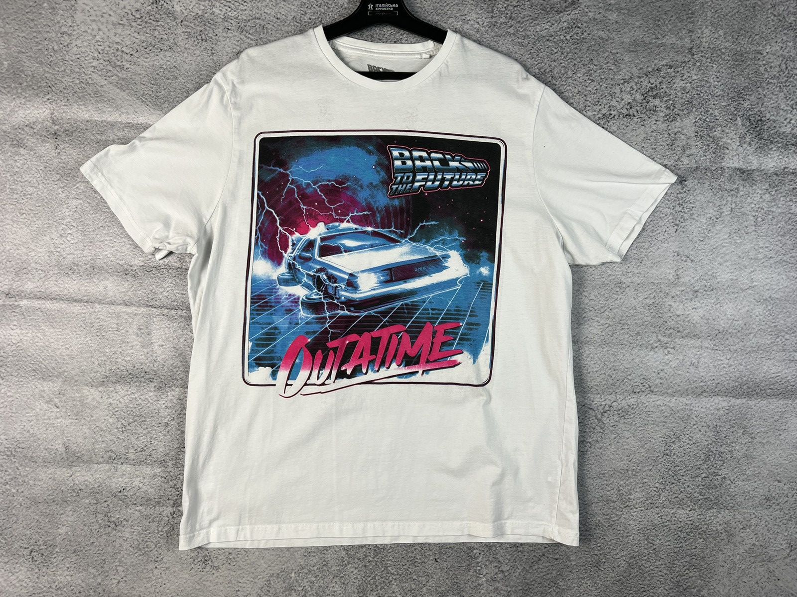Band Tees Back to the future movie promo merchandise T-shirt Size US XL / EU 56 / 4 - 2 Thumbnail