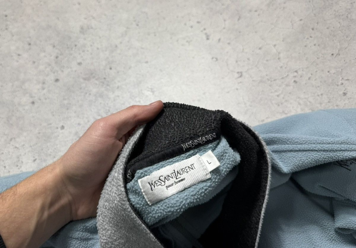 Yves Saint Laurent Yves Saint Laurent YSL Vintage 90’s Fleece Sweatshirt Luxury Size US L / EU 52-54 / 3 - 8 Thumbnail