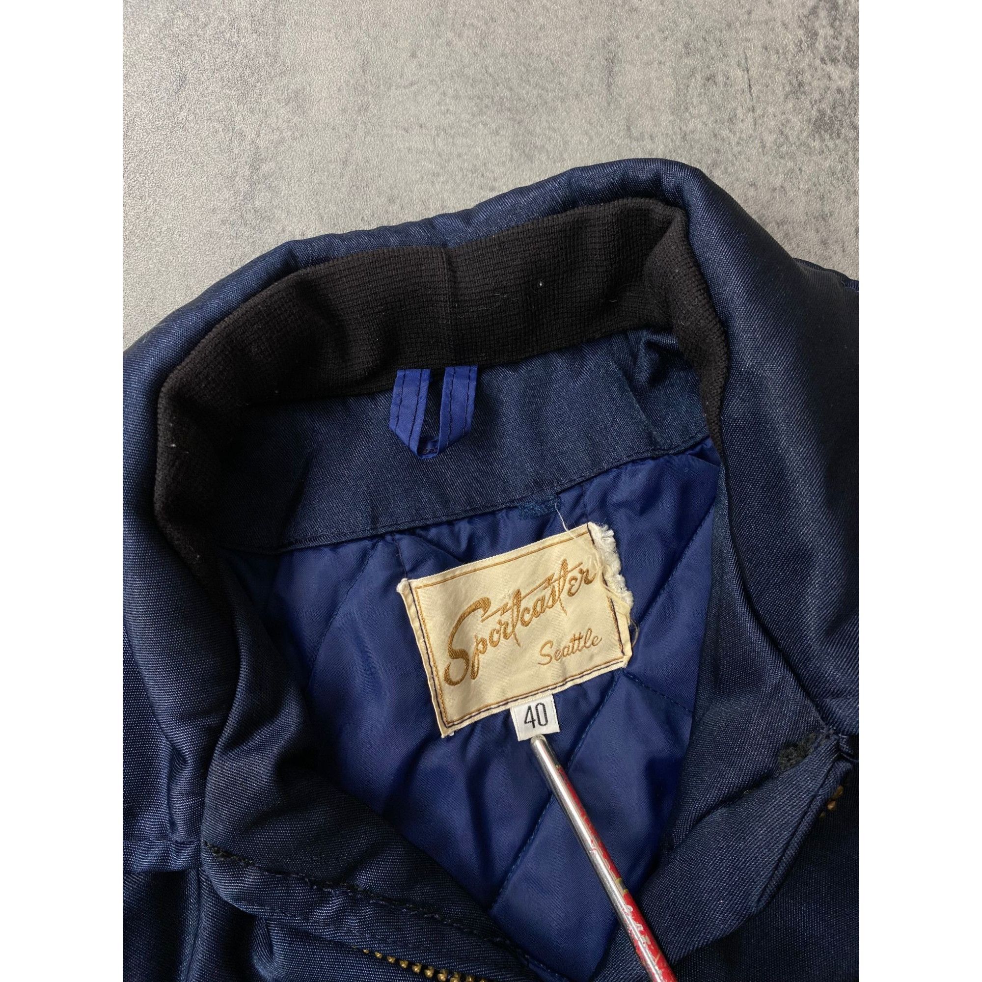 Vintage 70s 80s Vintage Sportscaster Jacket Coat Size US M / EU 48-50 / 2 - 3 Thumbnail