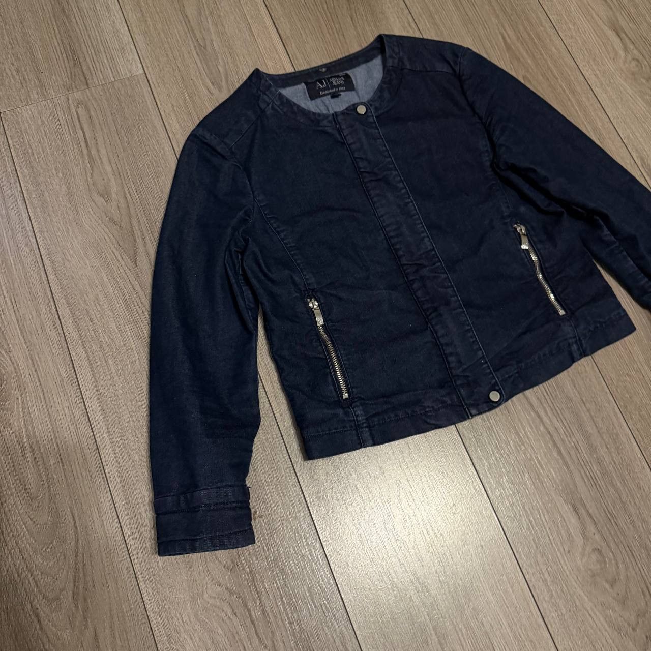 Armani armani jeans womens jacket Size 46 Size L / US 10 / IT 46 - 2 Thumbnail