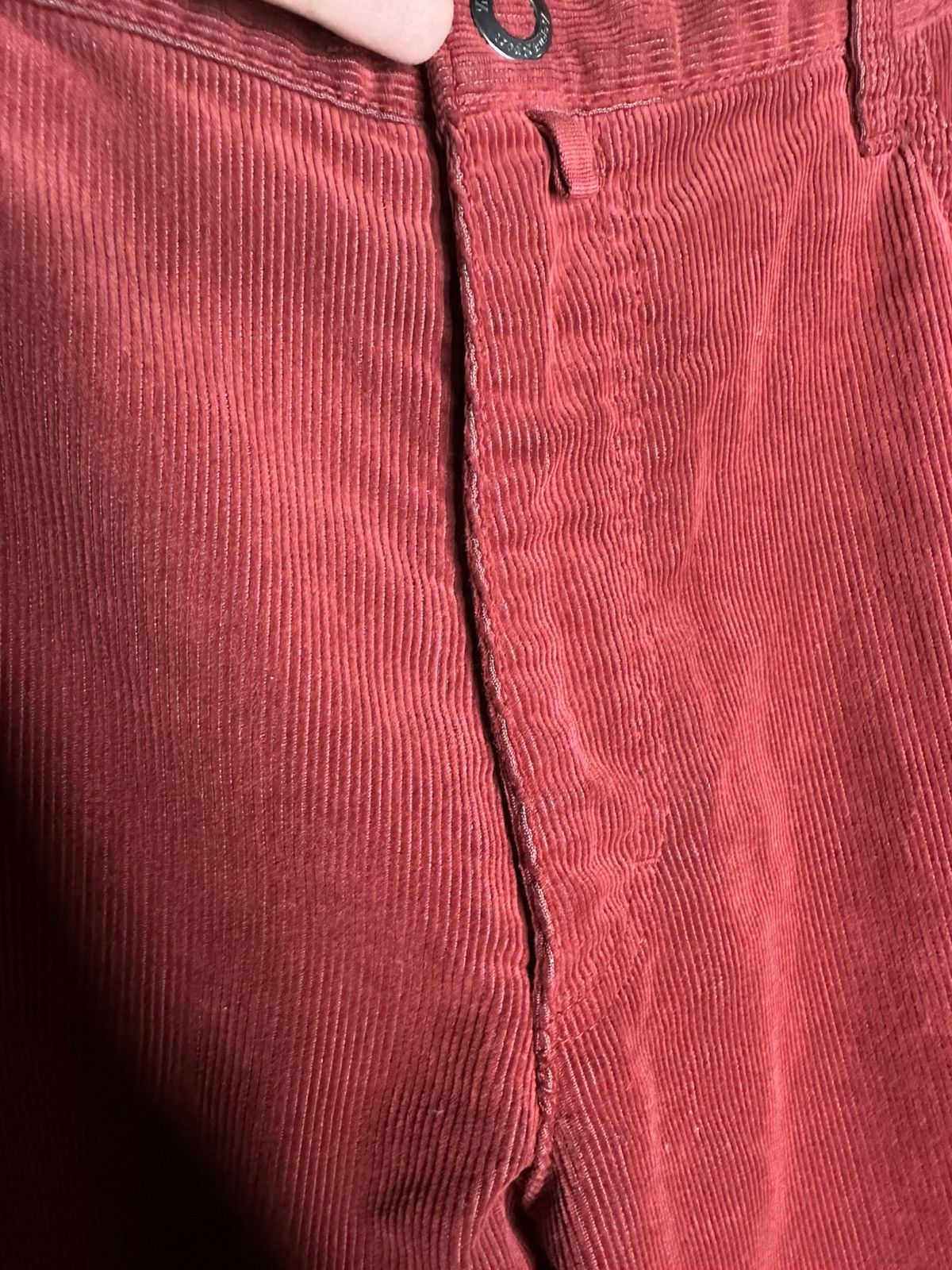 Ermenegildo Zegna Zegna Sport Corduroy Pants Tapered Fit Size 38 Two Tone Size US 38 / EU 54 - 9 Thumbnail