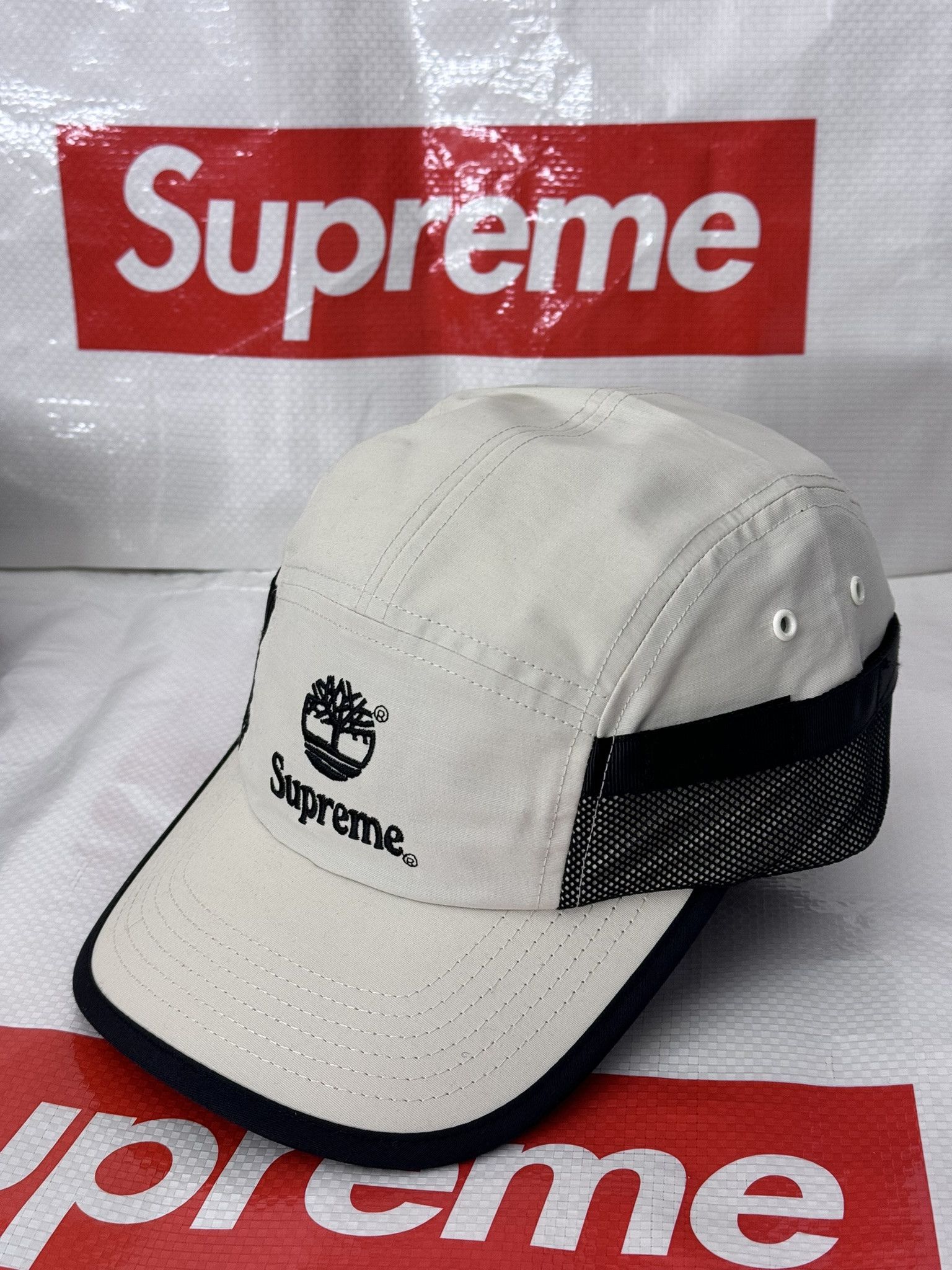 Supreme Supreme Timberland Camp Cap Stone ss 21 | Grailed