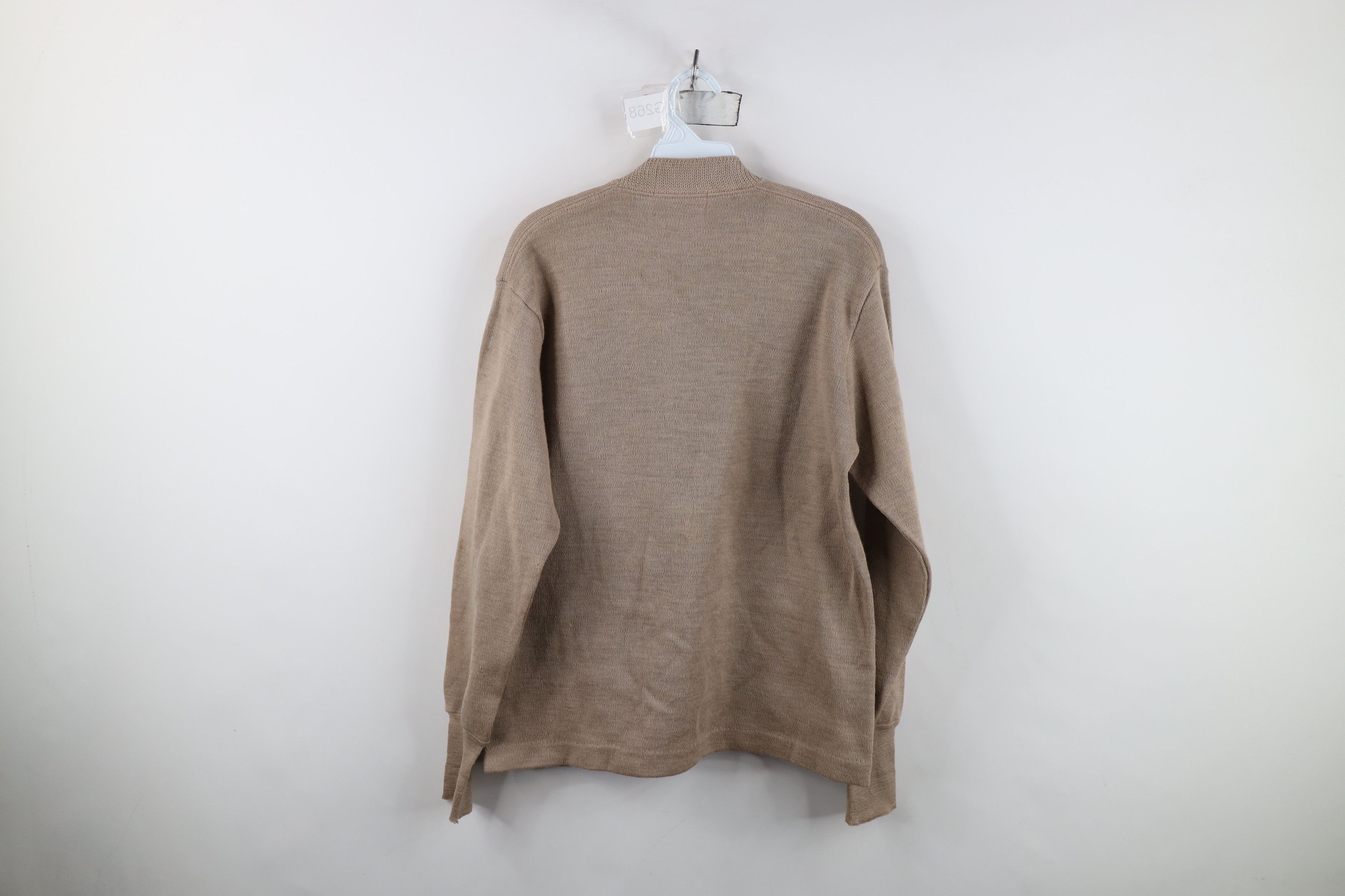 Vintage Vintage 30s 40s Rockabilly Virgin Wool Knit Cardigan Sweater Size US M / EU 48-50 / 2 - 12 Thumbnail