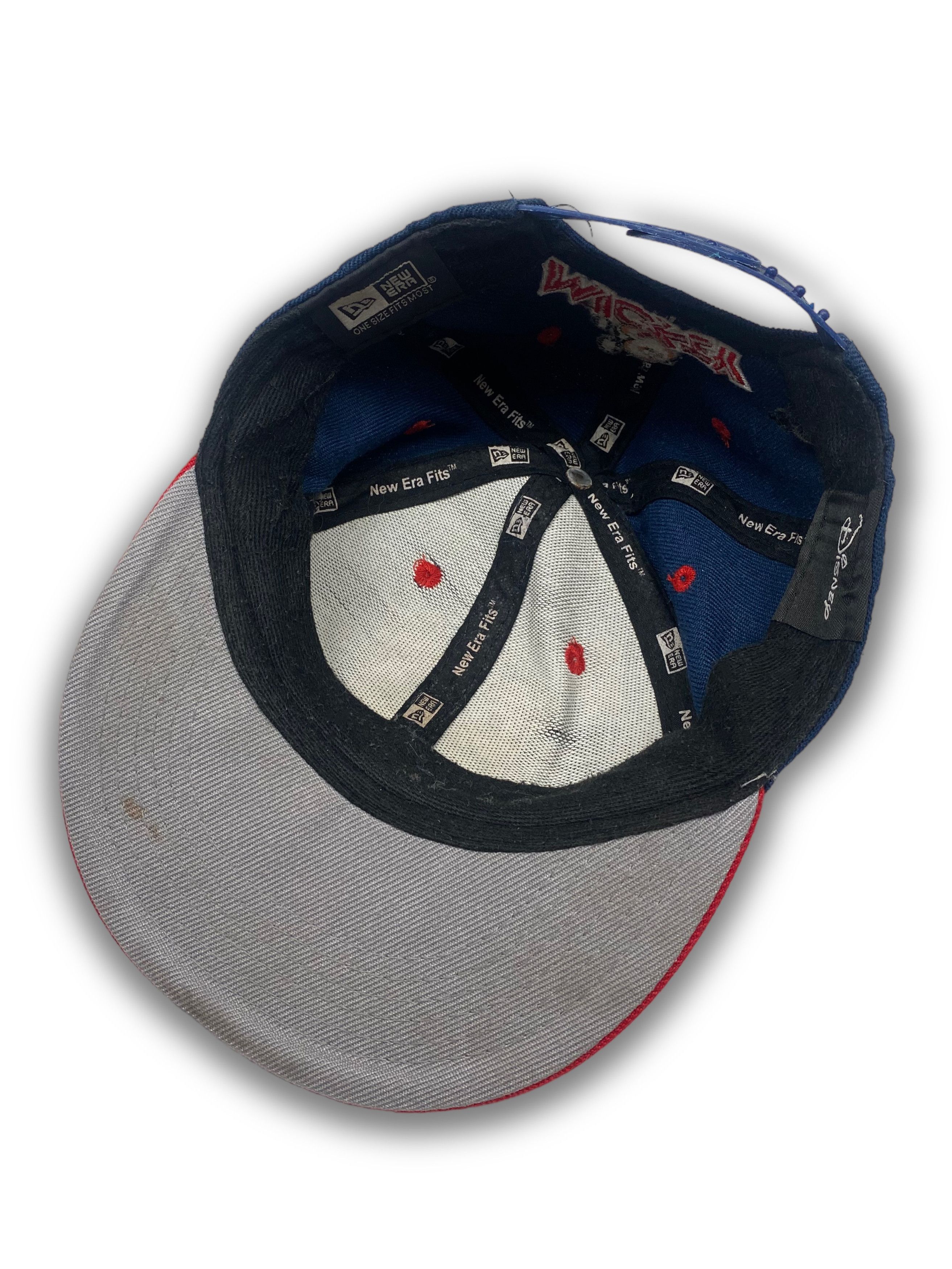 Mickey Mouse Vintage NEW ERA MICKEY MOUSE Vintage Snap Back Cap Y2k M563 Size ONE SIZE - 5 Thumbnail